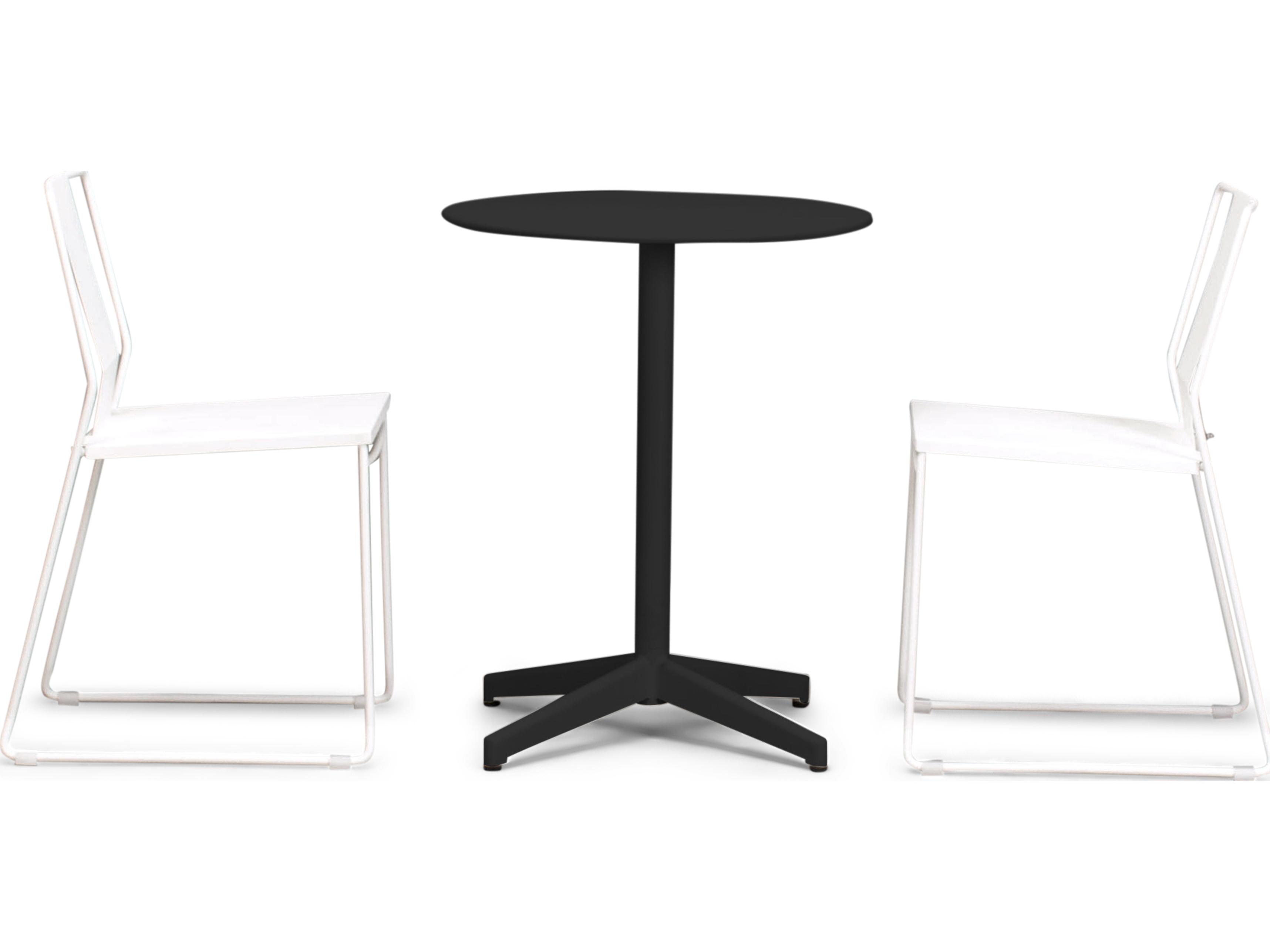 Harmonia Living Frank Steel 3 Piece Patio Dining Set