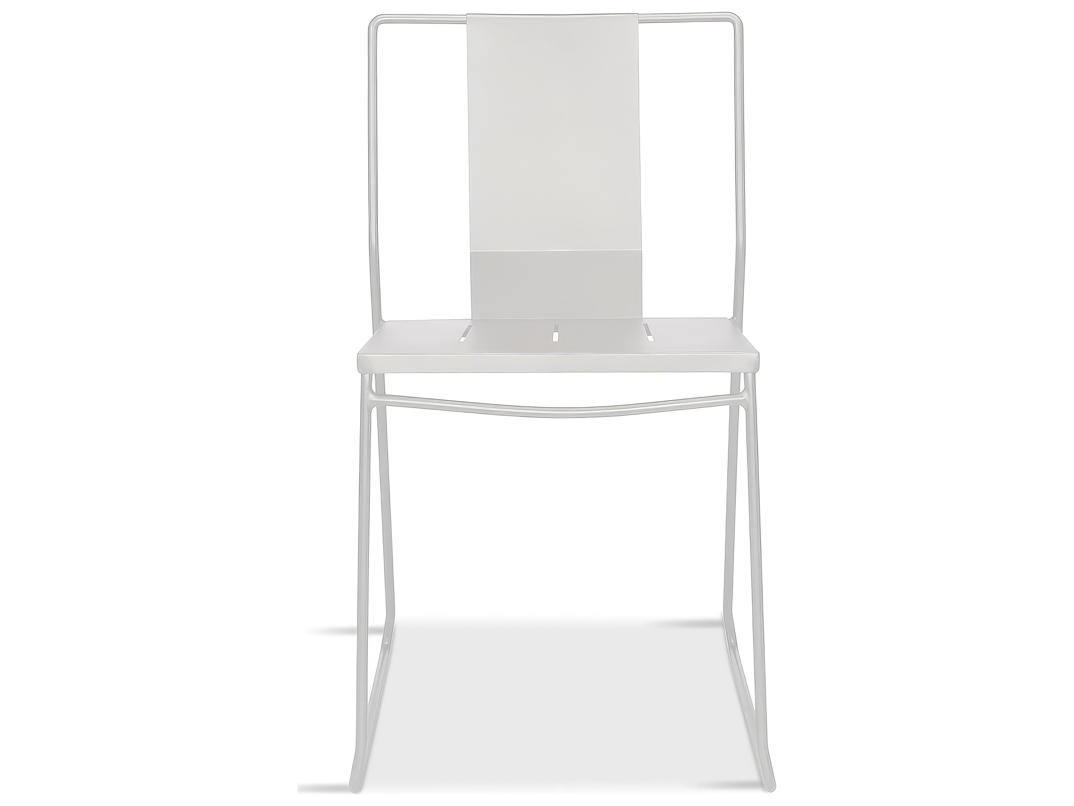 Harmonia Living Frank Steel Stackable Outdoor Dining Side Chair