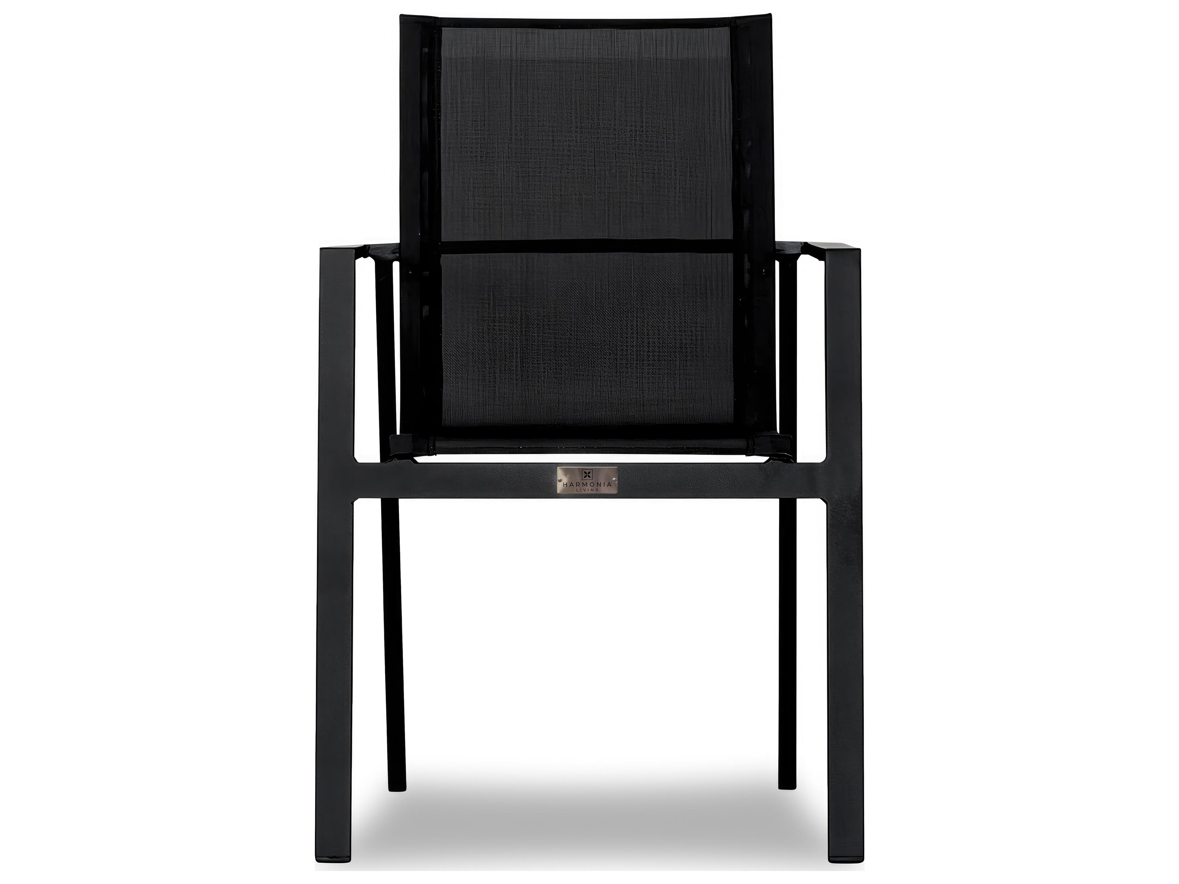 Harmonia Living Lift Aluminum Sling 9 Piece Outdoor Dining Set