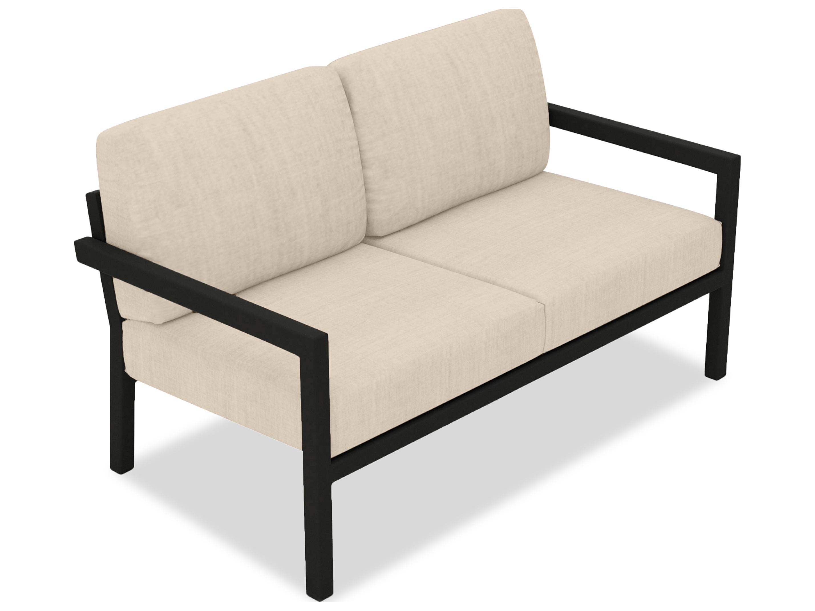 Harmonia Living Pacifica Aluminum Outdoor Loveseat