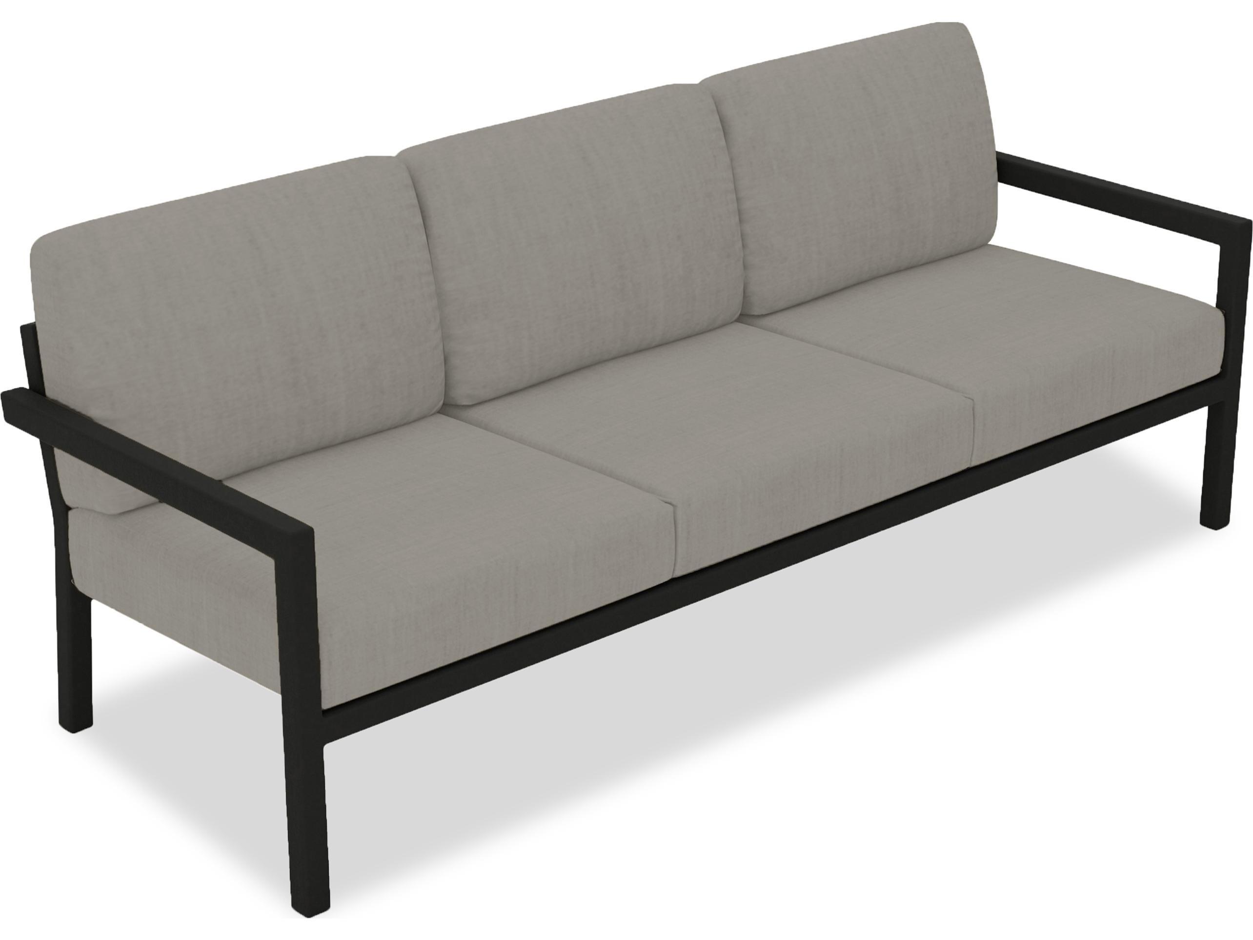 Harmonia Living Pacifica Aluminum Outdoor Patio Sofa