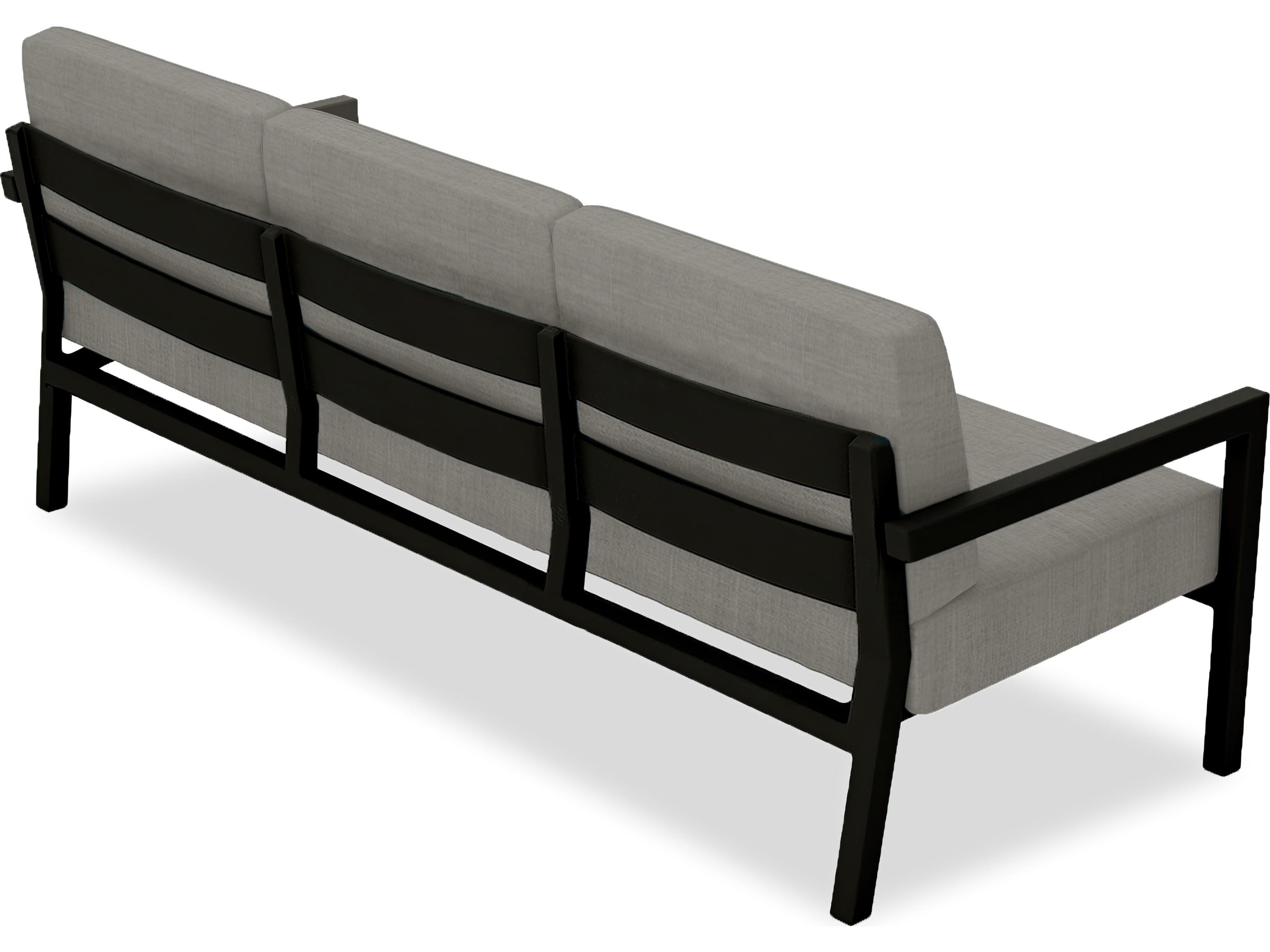 Harmonia Living Pacifica Aluminum Outdoor Patio Sofa