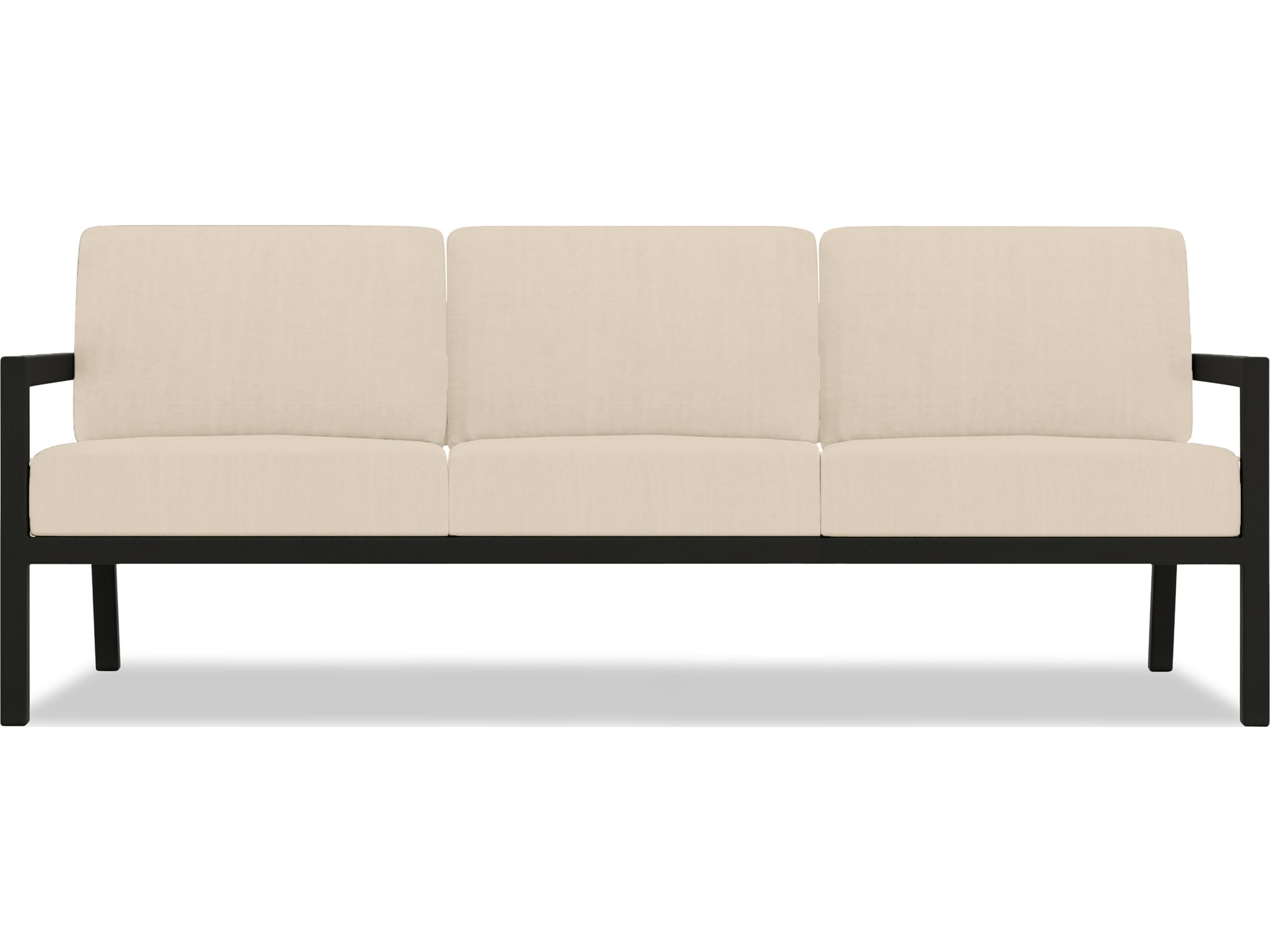 Harmonia Living Pacifica Aluminum Outdoor Patio Sofa