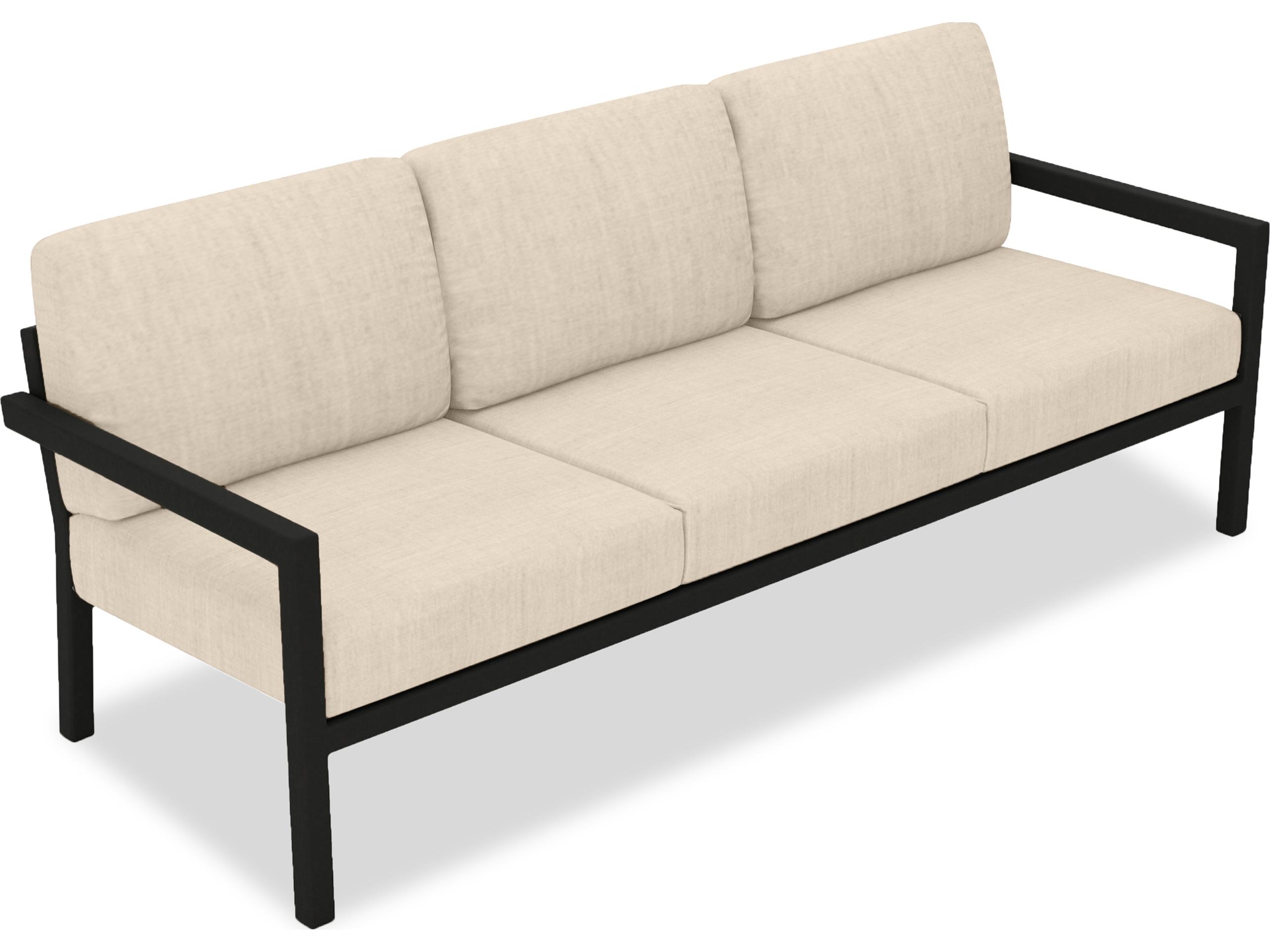 Harmonia Living Pacifica Aluminum Outdoor Patio Sofa