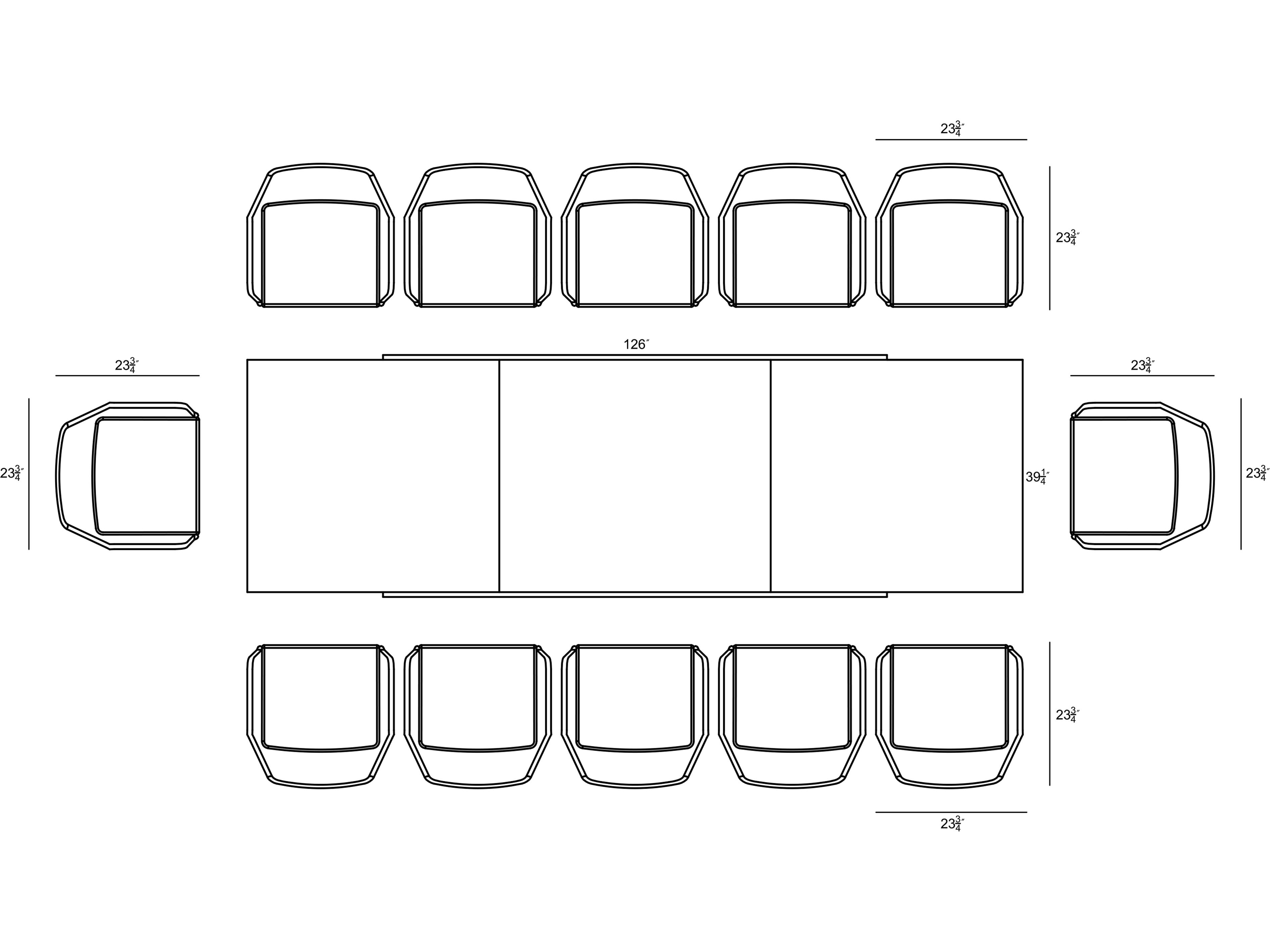 Harmonia Living Tailor Aluminum 13 Piece Extendable Outdoor Dining Set
