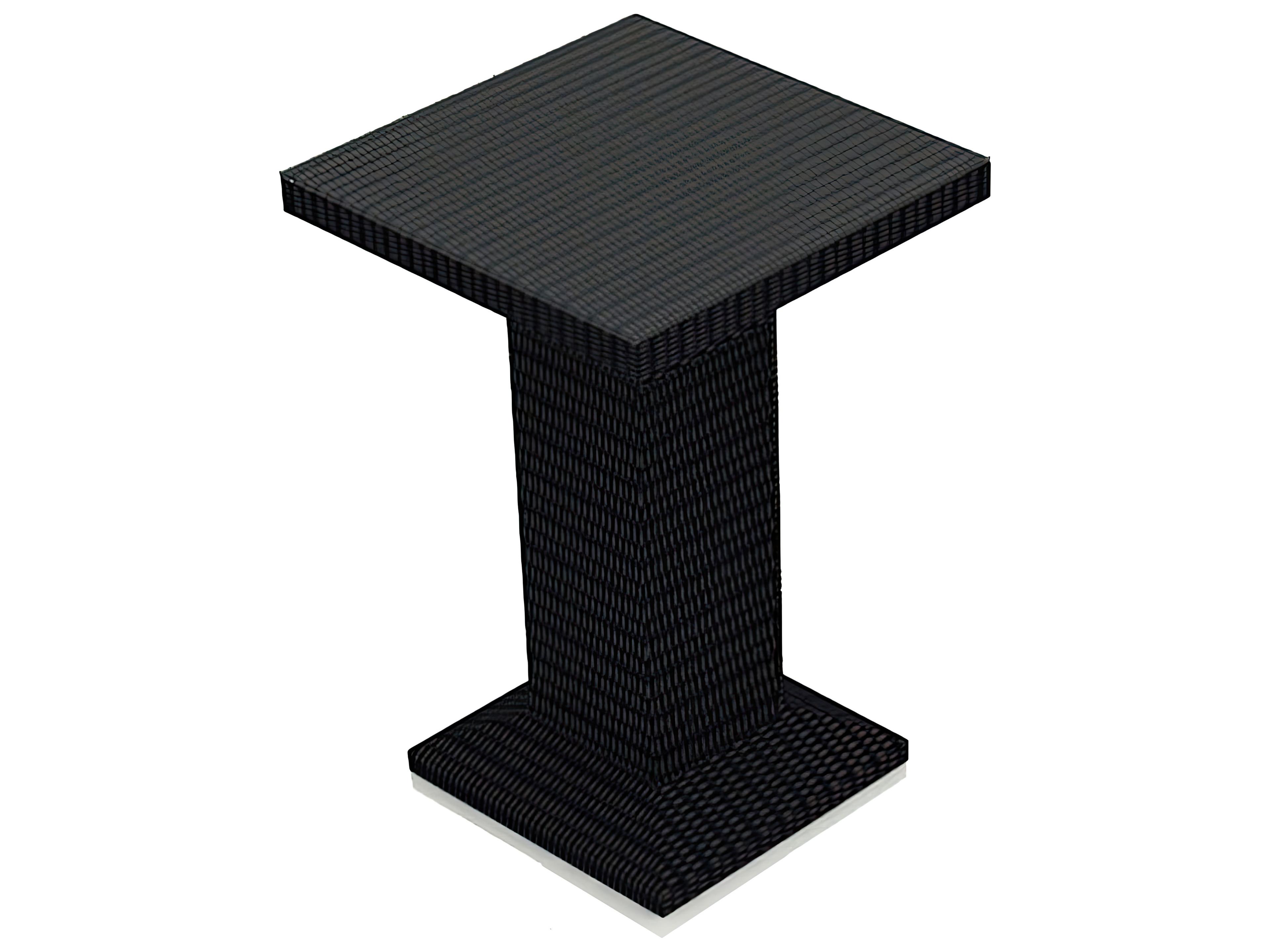 Harmonia Living Urbana HDPE Wicker 5 Piece Bar Set