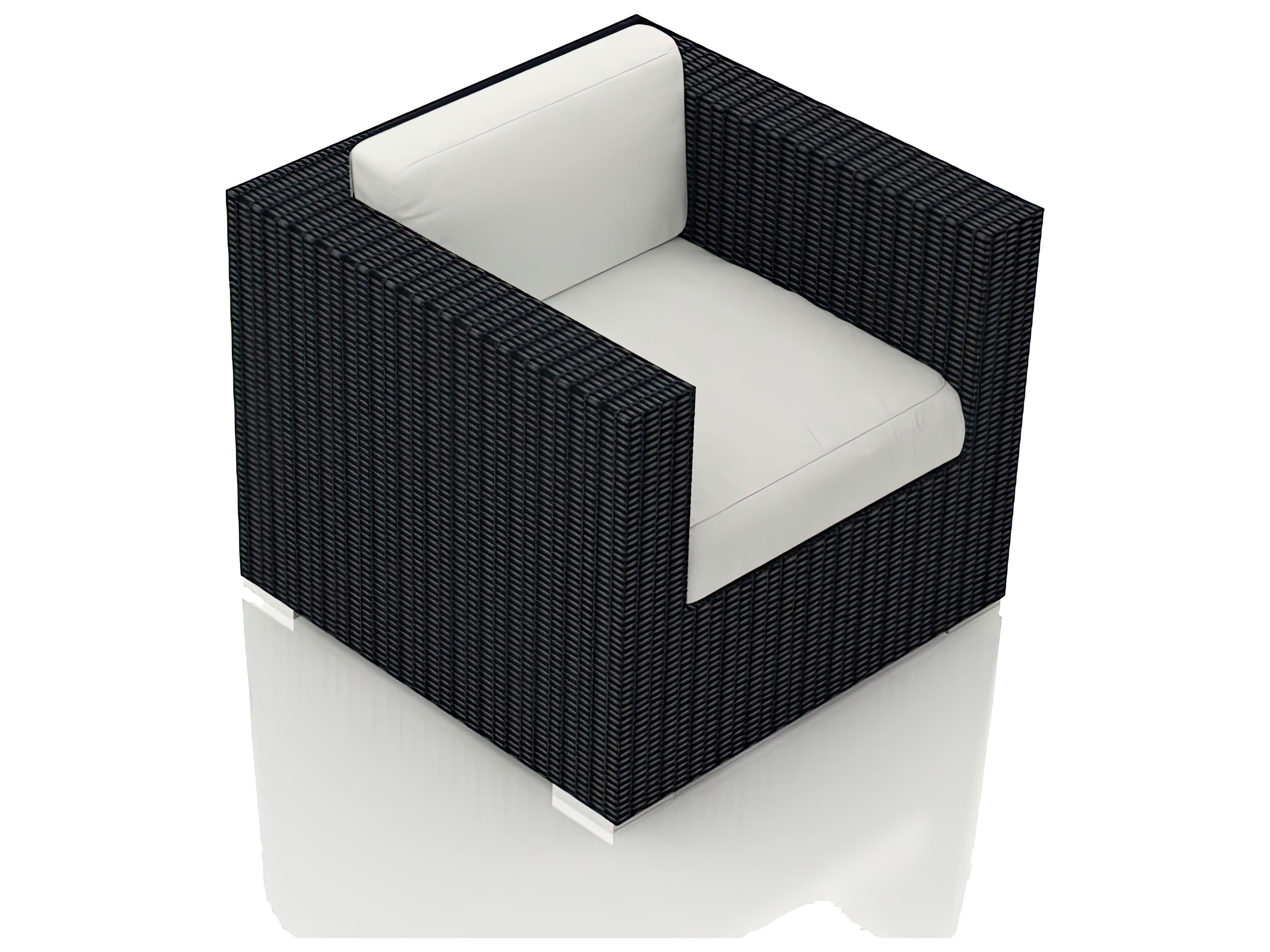 Harmonia Living Urbana Wicker Outdoor Lounge Chair