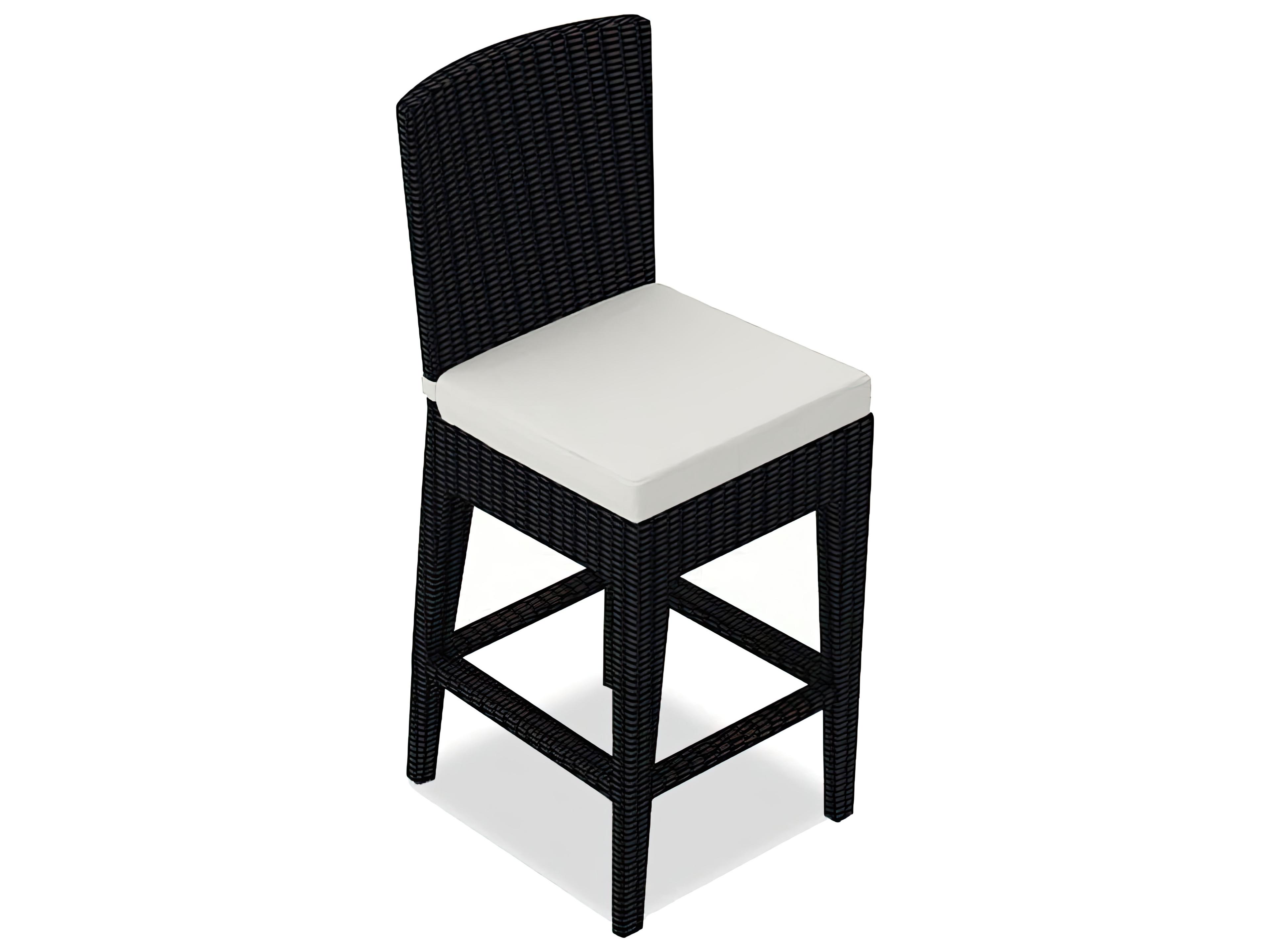 Harmonia Living Urbana Wicker Counter Height Chair