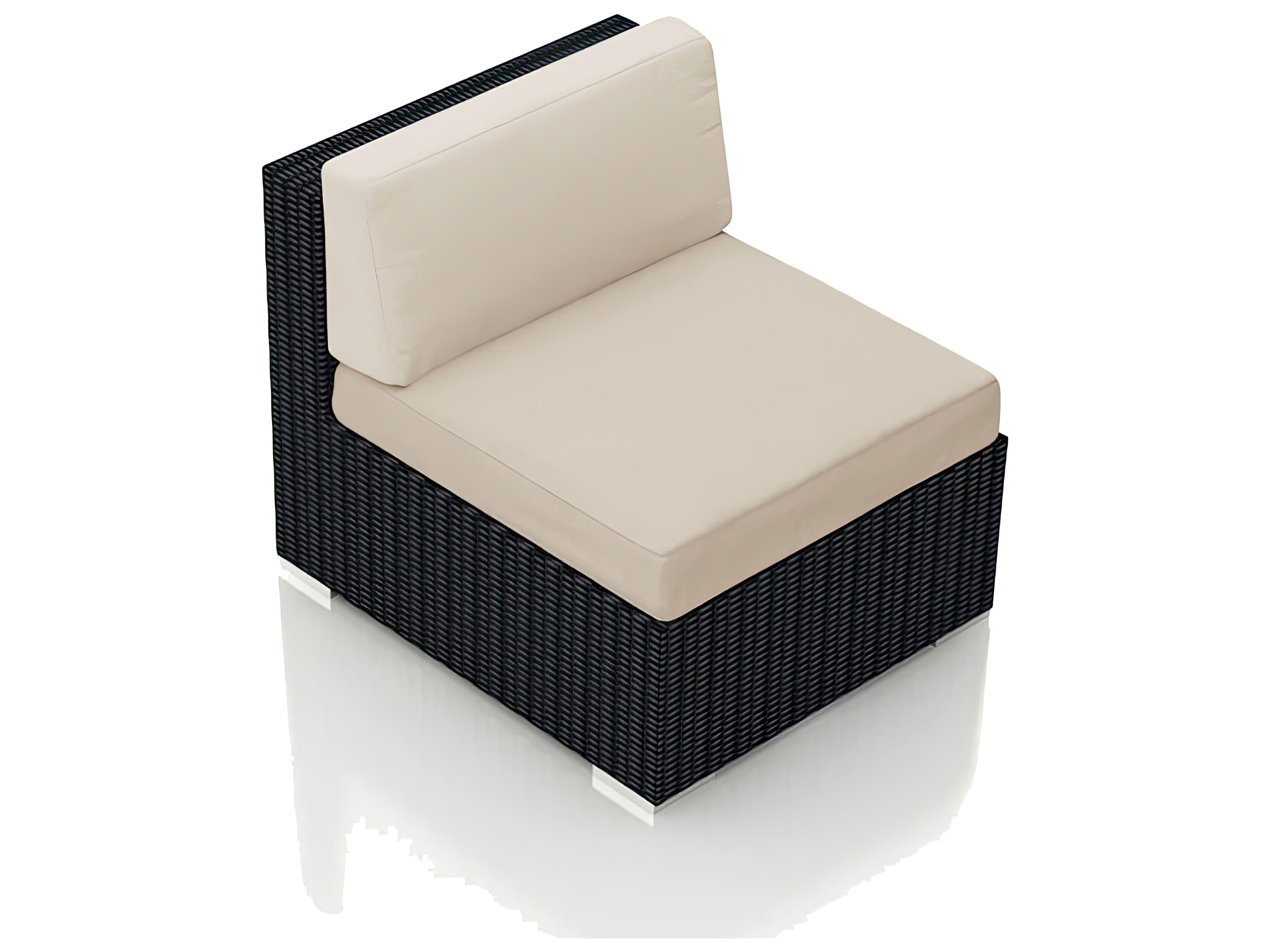 Harmonia Living Urbana Wicker Modular Outdoor Lounge Chair