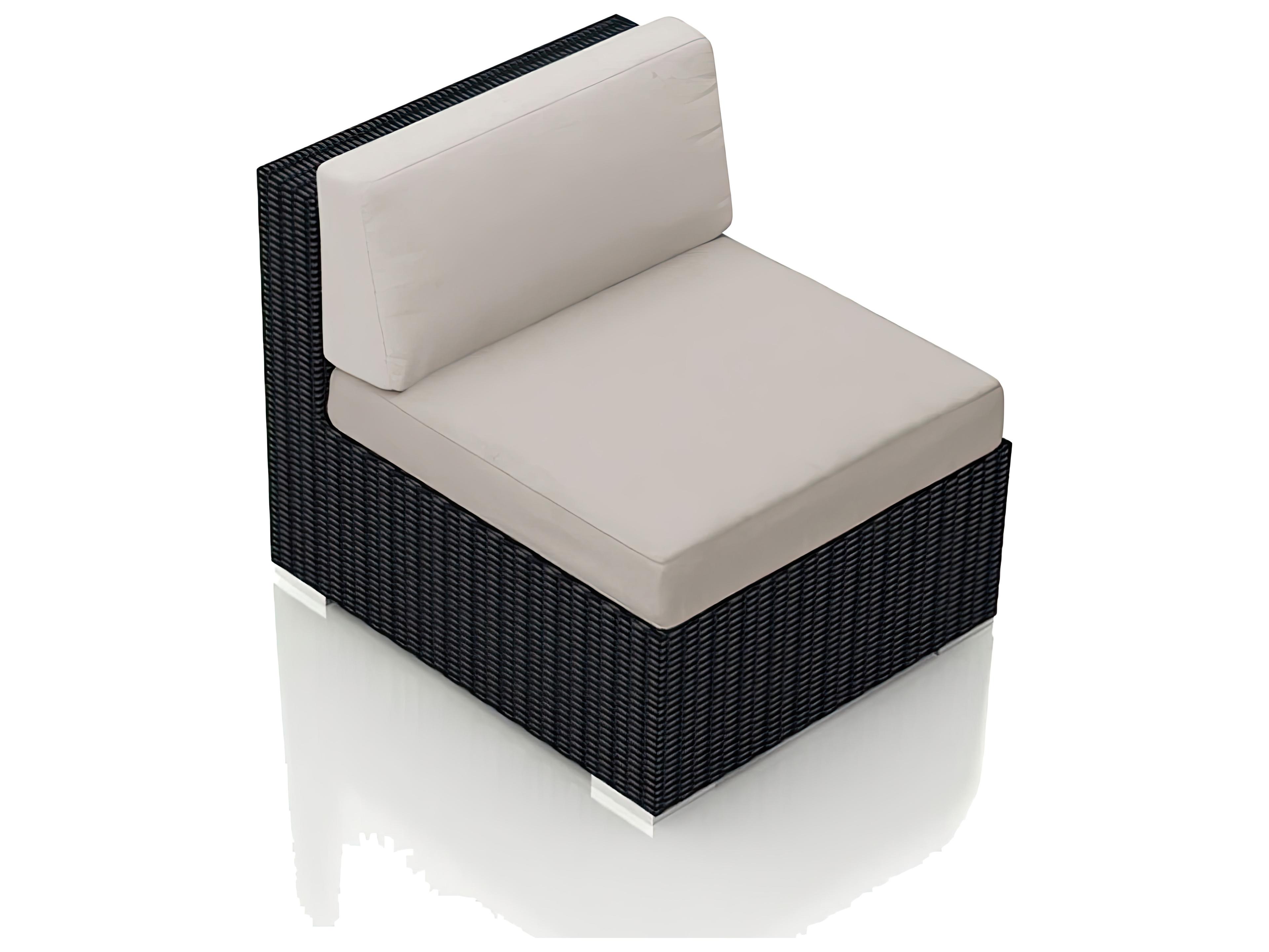 Harmonia Living Urbana Wicker Modular Outdoor Lounge Chair