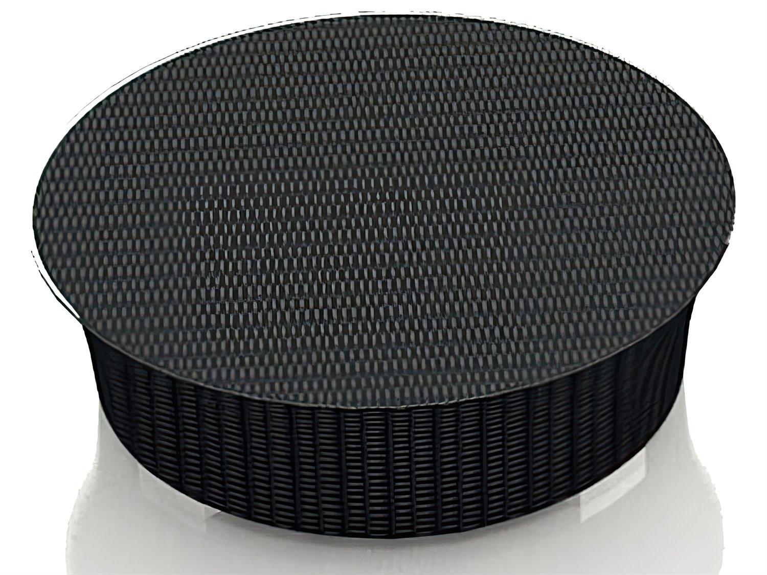 Harmonia Living Urbana Wicker Round Glass Top Coffee table