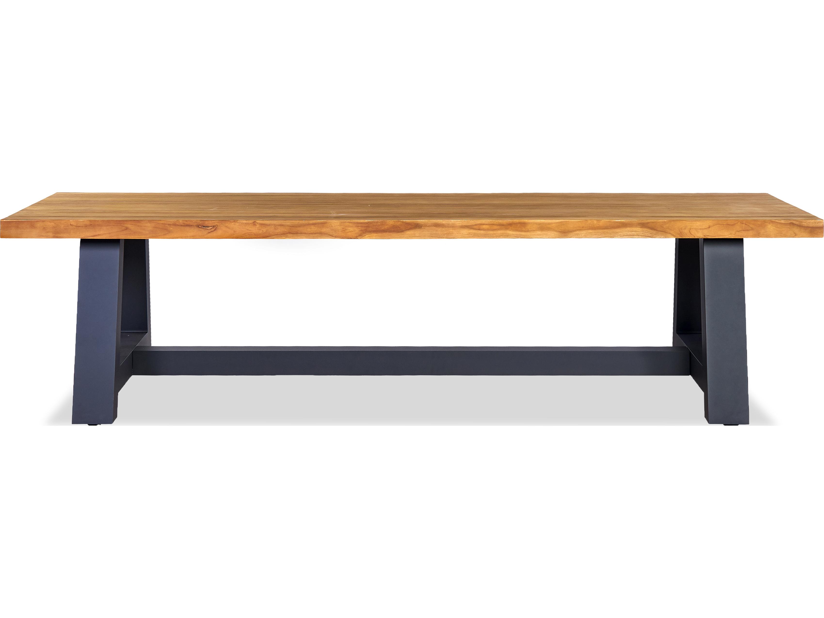 Harmonia Living Mill Reclaimed Teak Rectangular Dining table