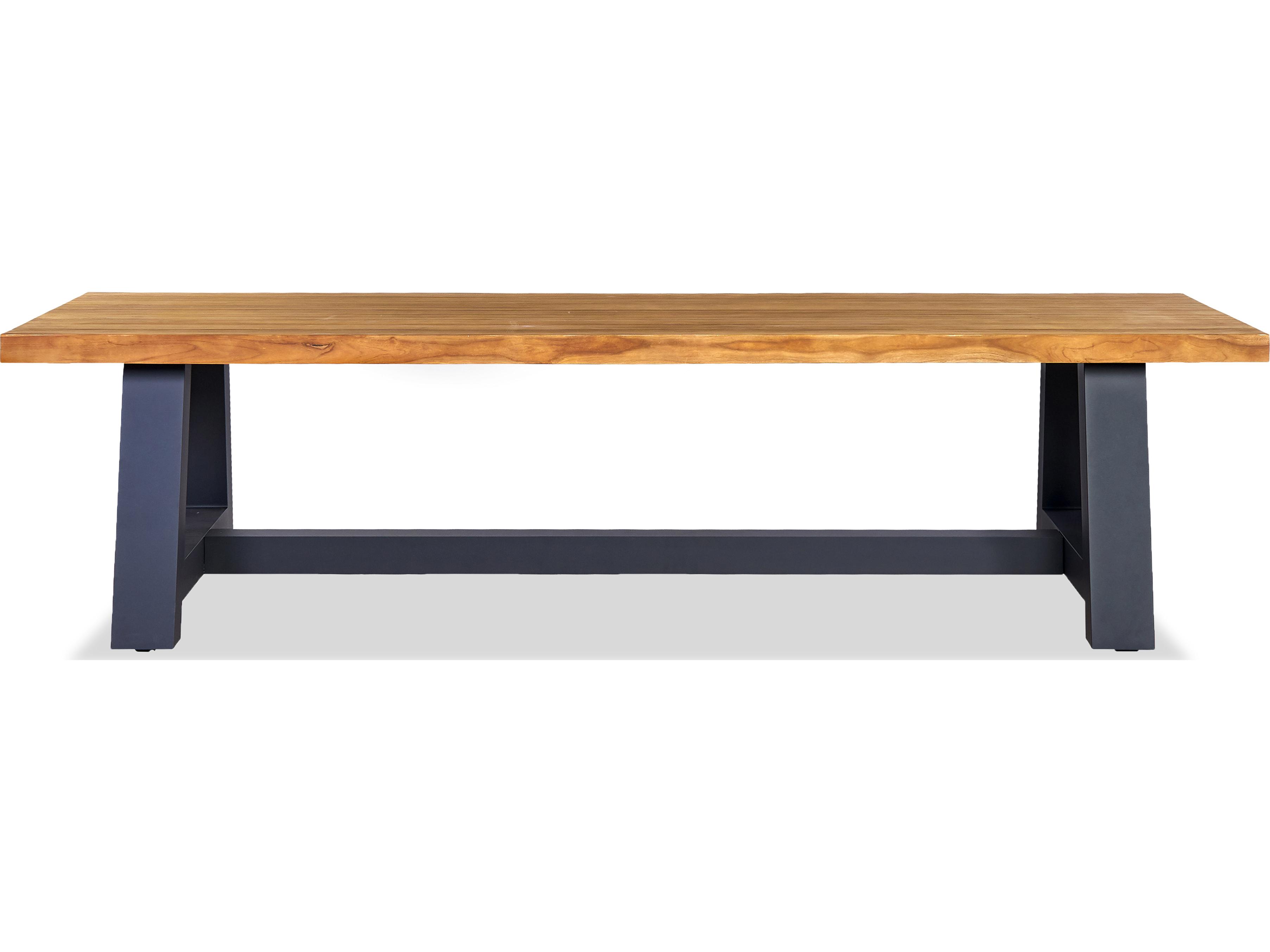 Harmonia Living Mill Reclaimed Teak Rectangular Dining table