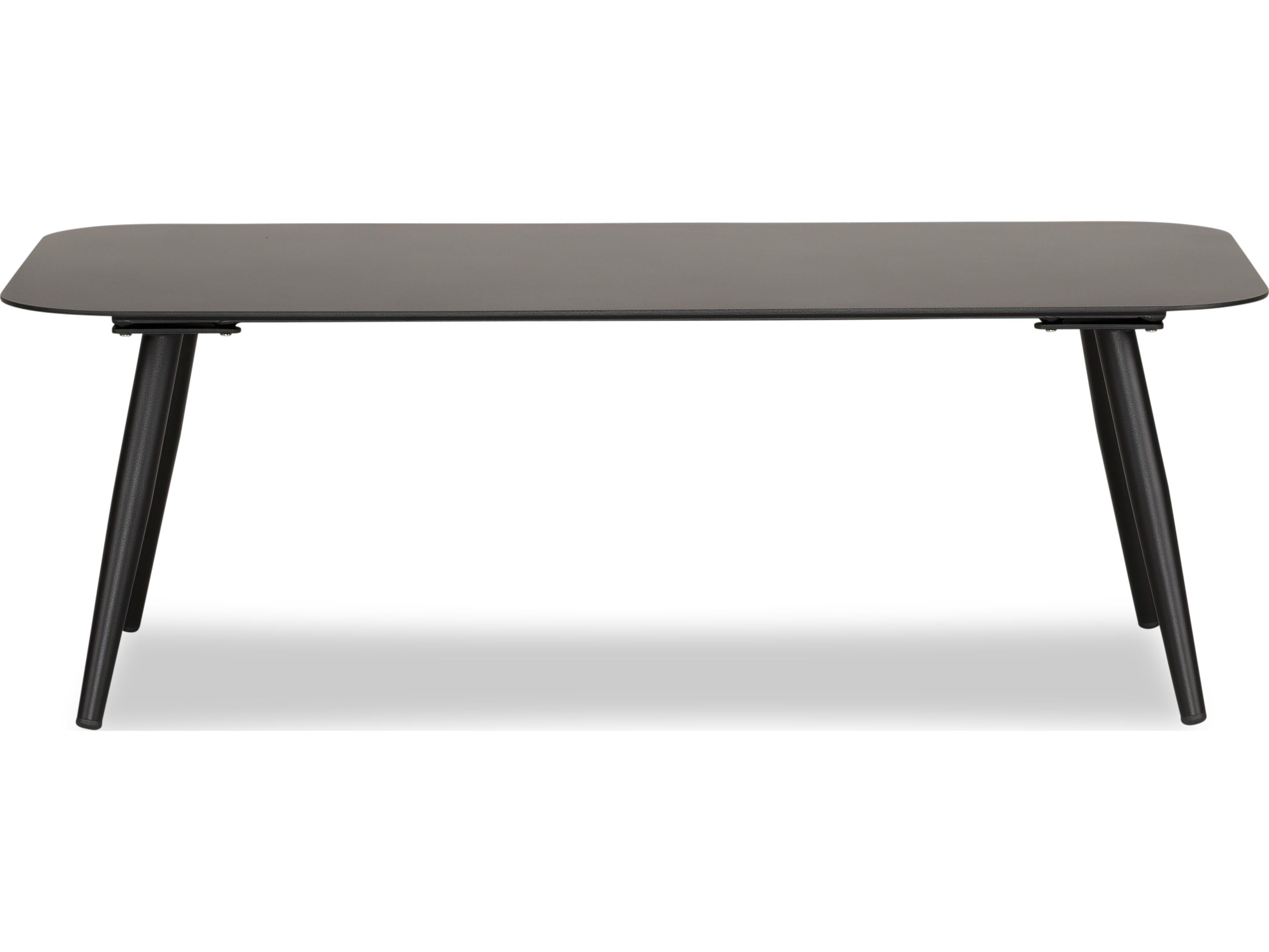 Harmonia Living Olio Aluminum Rectangular Coffee table