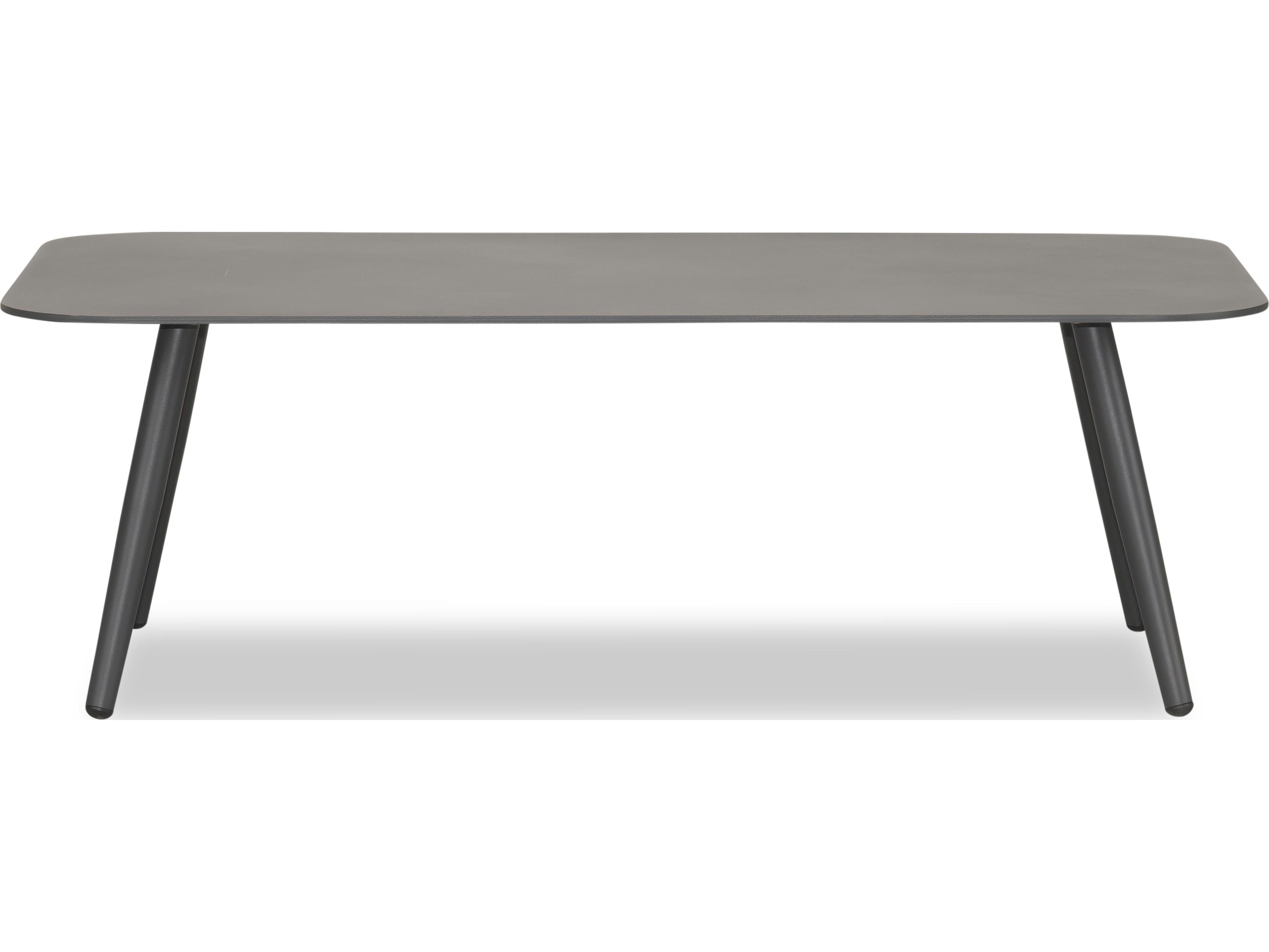 Harmonia Living Olio Aluminum Rectangular Coffee table