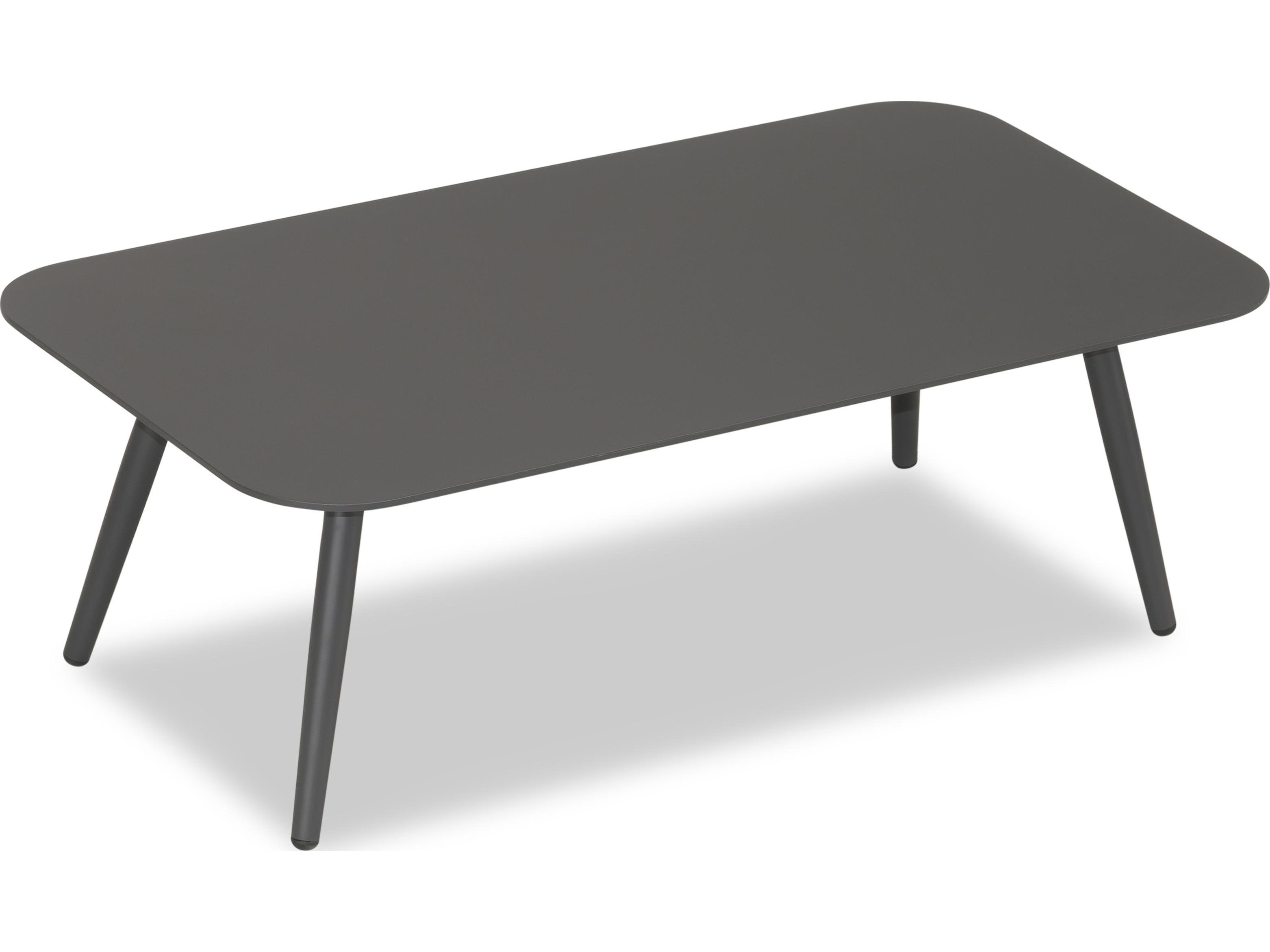 Harmonia Living Olio Aluminum Rectangular Coffee table