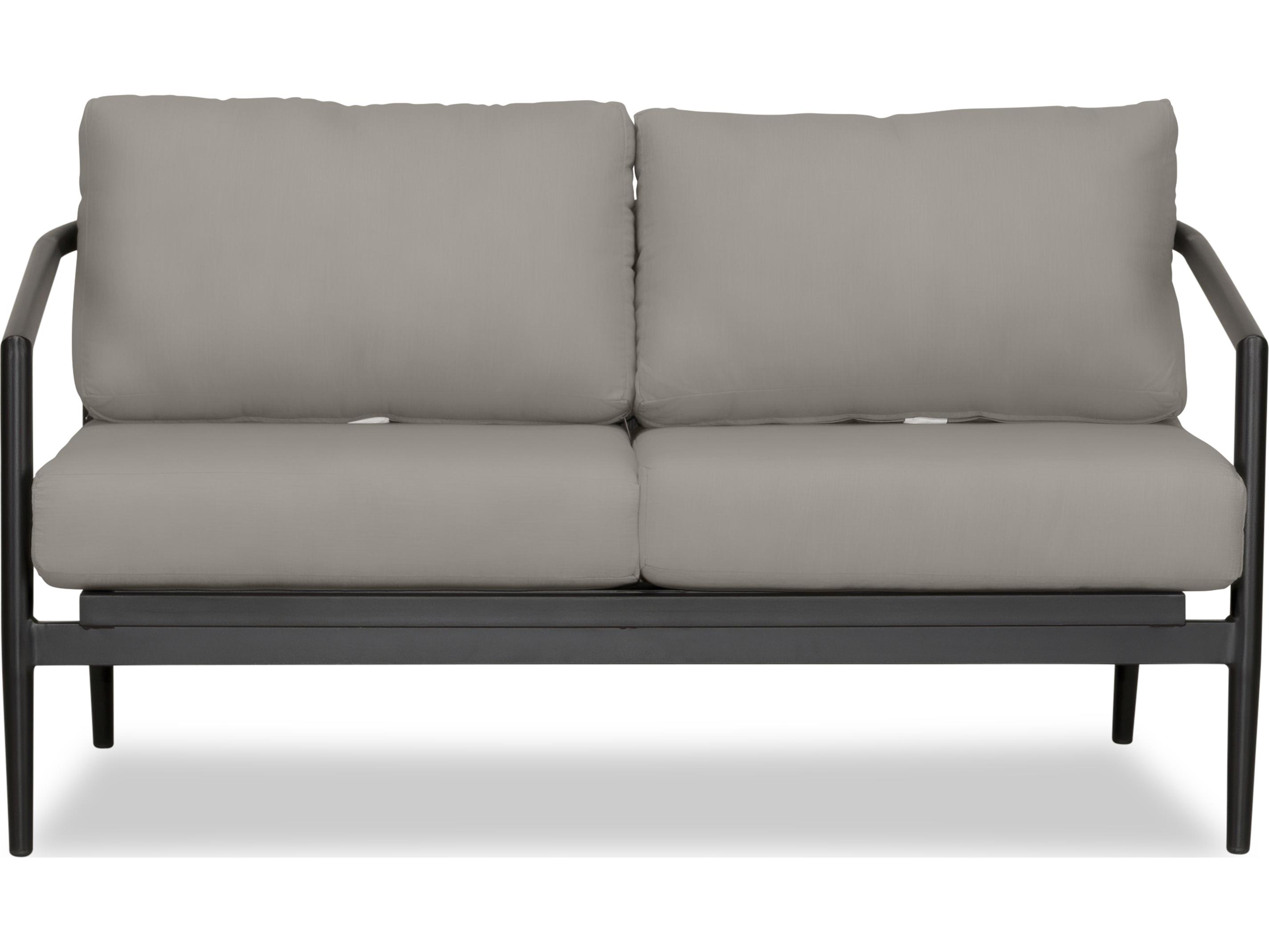 Harmonia Living Olio Aluminum Outdoor Patio Loveseat