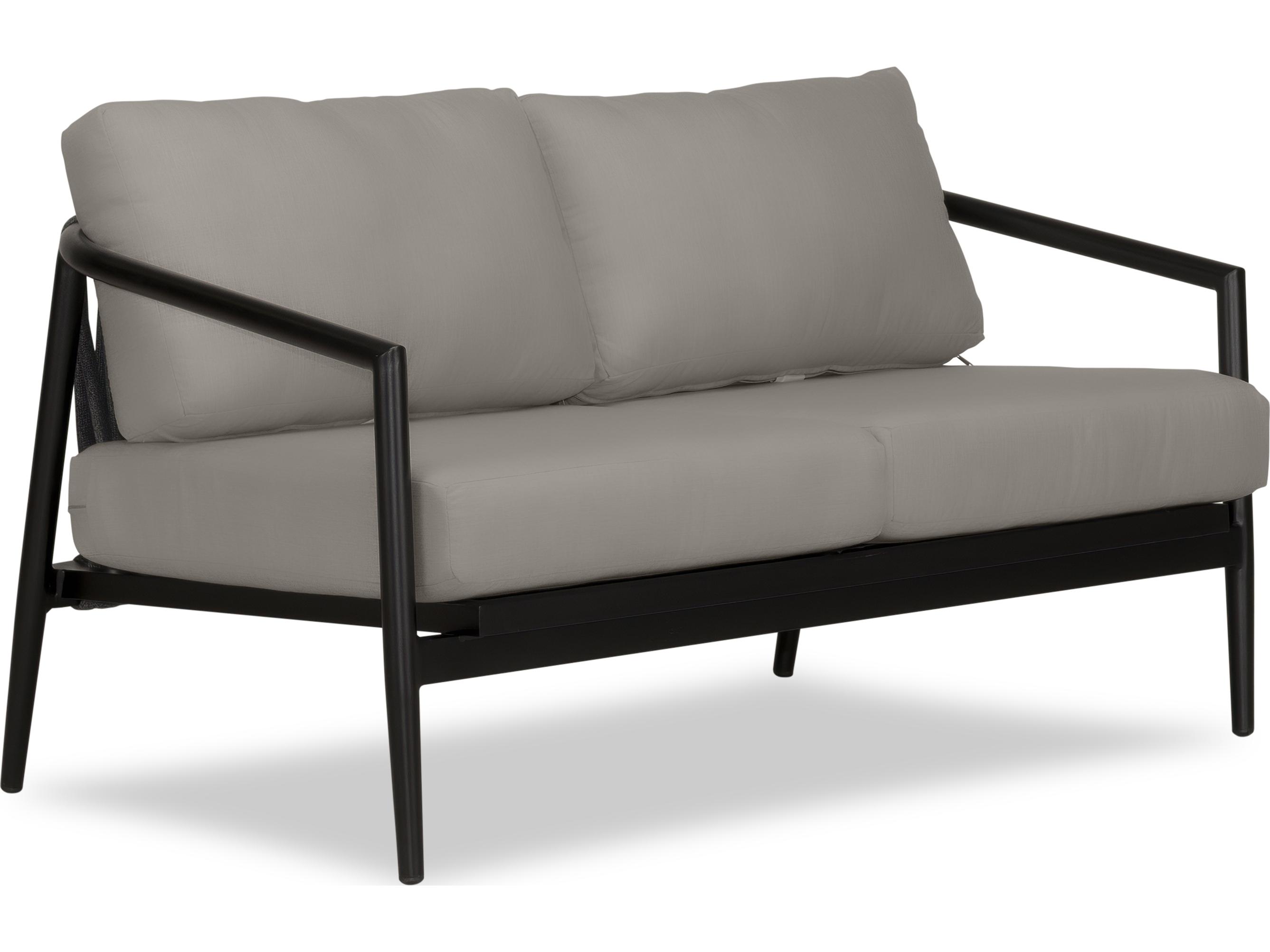 Harmonia Living Olio Aluminum Outdoor Patio Loveseat