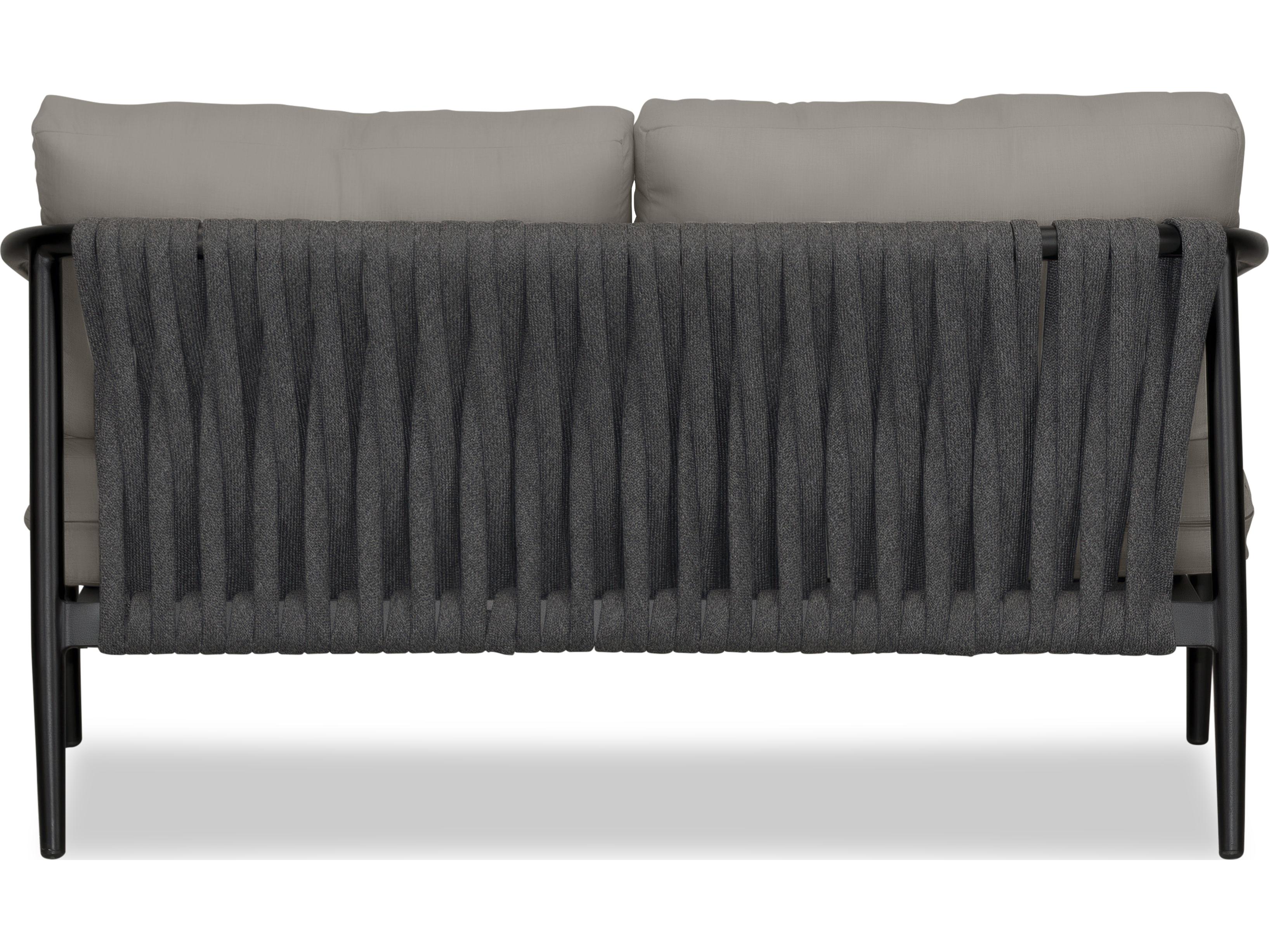 Harmonia Living Olio Aluminum Outdoor Patio Loveseat