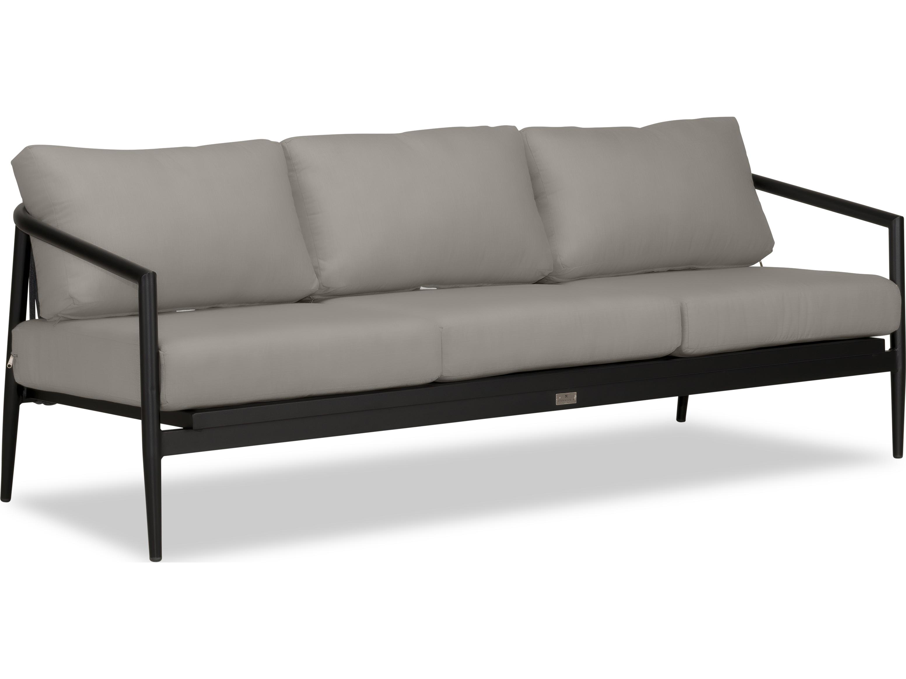Harmonia Living Olio Aluminum Outdoor Patio Sofa