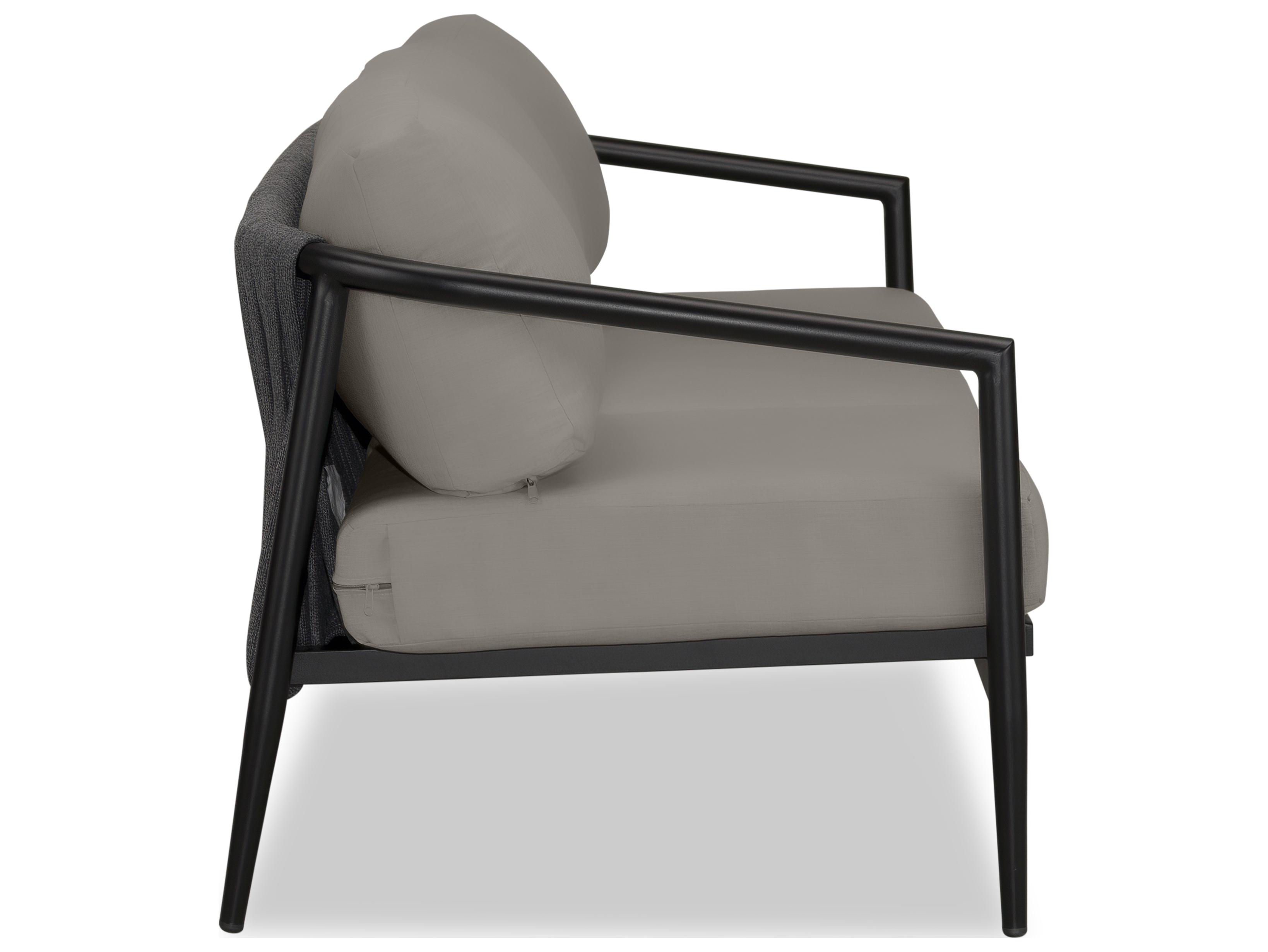 Harmonia Living Olio Aluminum Outdoor Patio Sofa