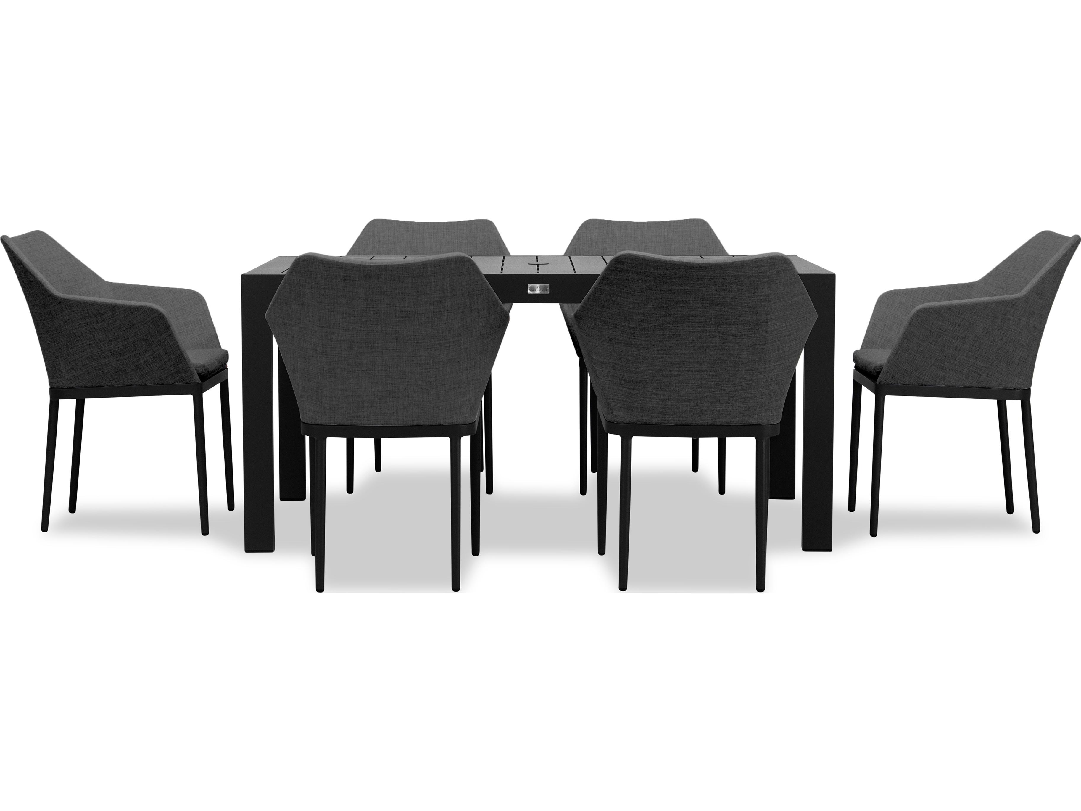 Harmonia Living Tailor Aluminum Classic 6 Seat Outdoor Dining Set