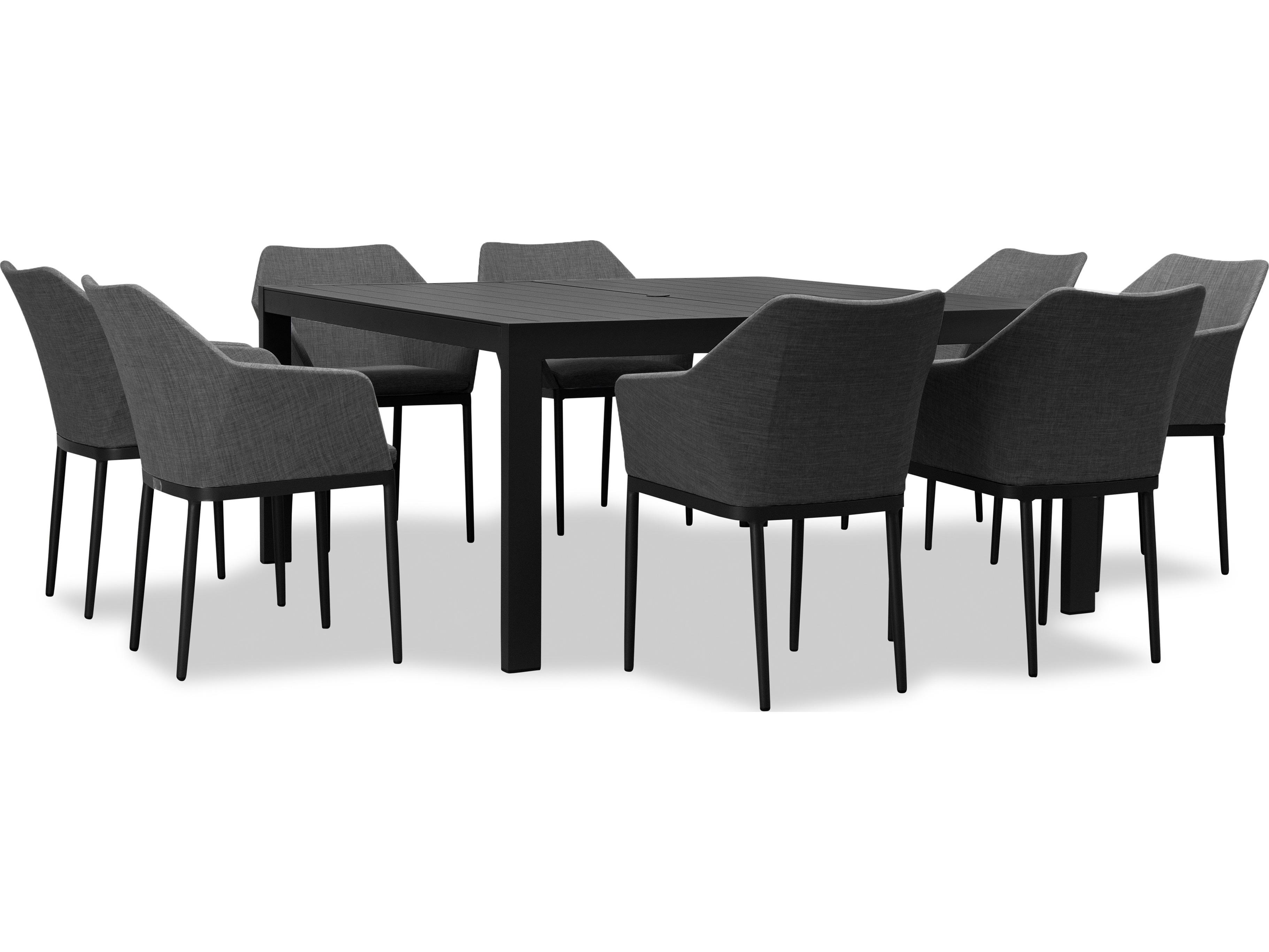 Harmonia Living Tailor Aluminum Classic 8 Seat Patio Dining Set