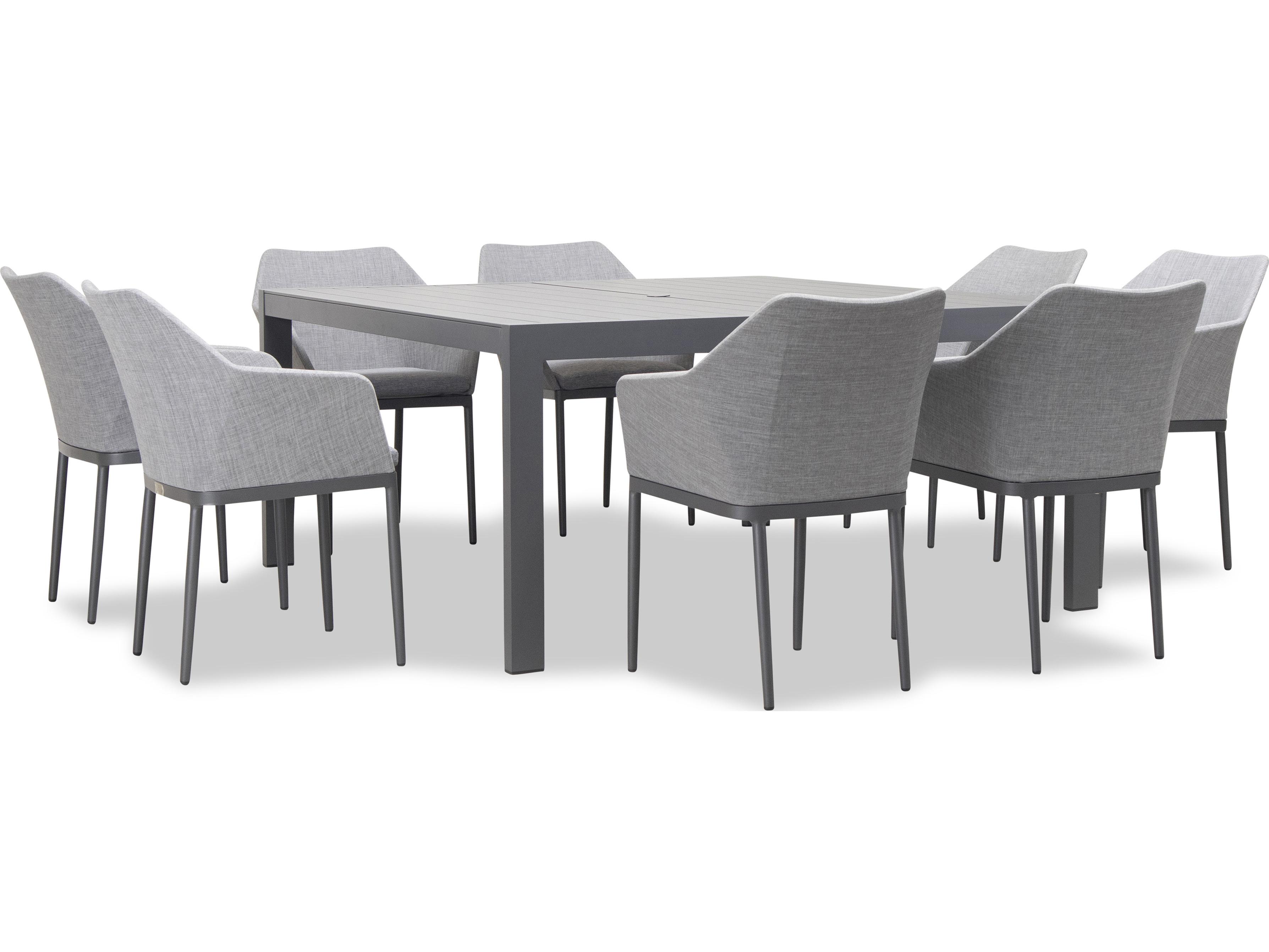 Harmonia Living Tailor Aluminum Classic 8 Seat Patio Dining Set