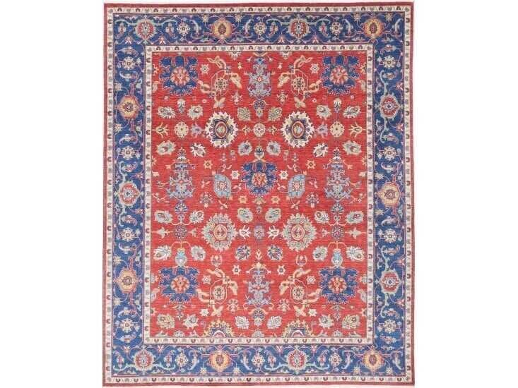 Harounian Rugs  Red - Navy Area Rug