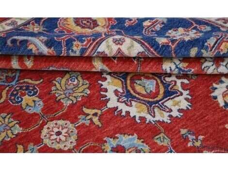 Harounian Rugs  Red - Navy Area Rug