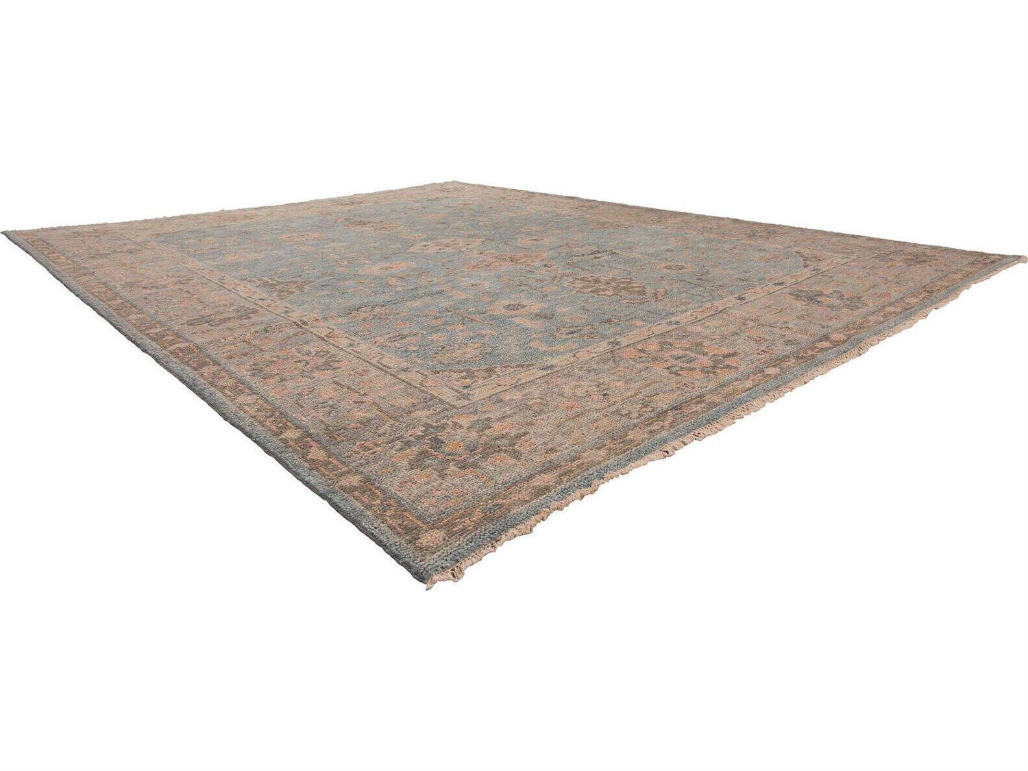 Harounian Rugs Light Blue - Silver Area Rug