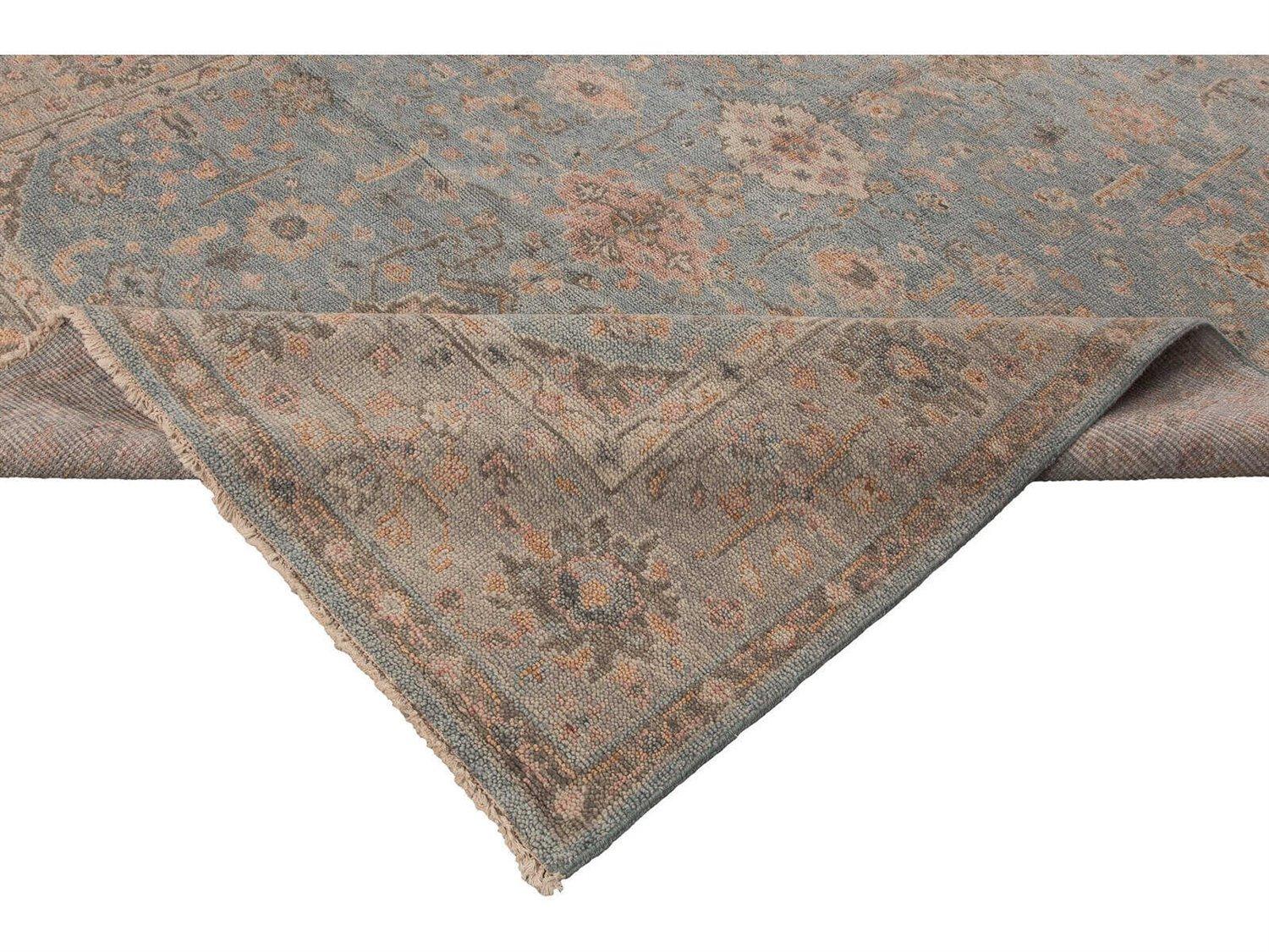Harounian Rugs Light Blue - Silver Area Rug