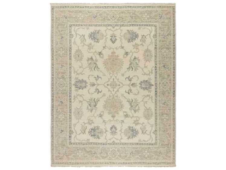 Harounian Rugs Aria  Ivory - Light Grey Area Rug