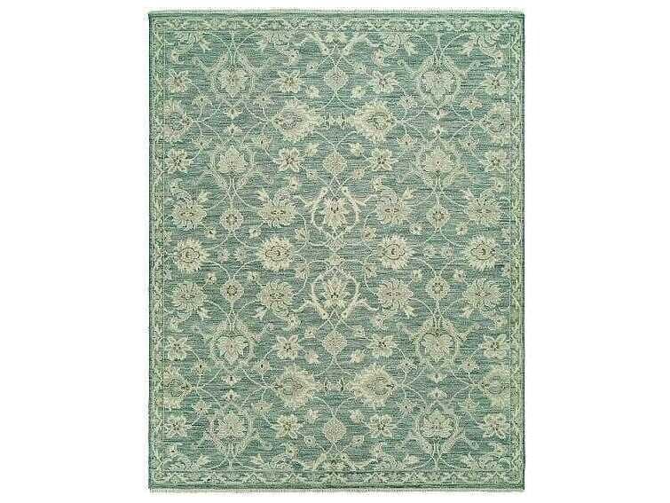 Harounian Rugs Aria  Teal Green Area Rug