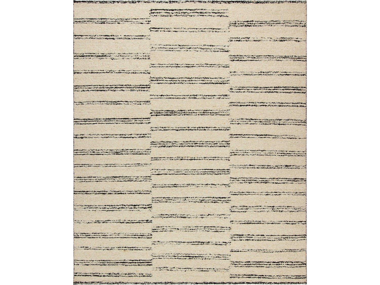 Harounian Rugs White - Black Area Rug