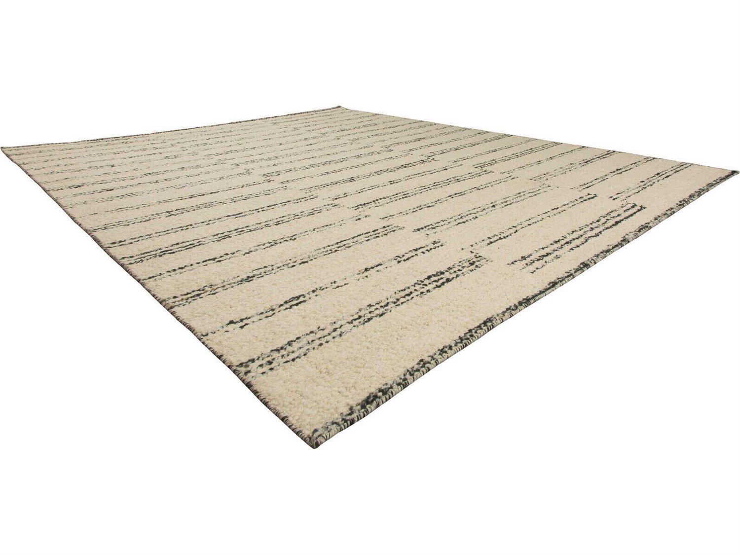 Harounian Rugs White - Black Area Rug
