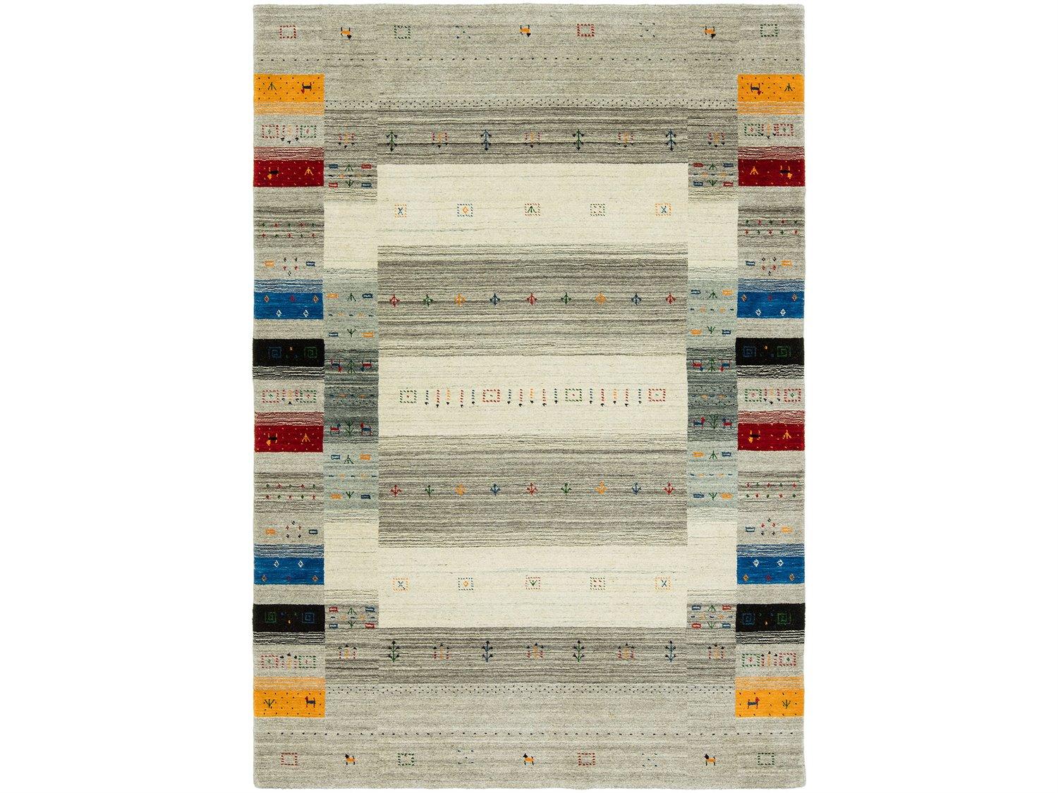 Harounian Rugs Folk Grey - Multi Area Rug