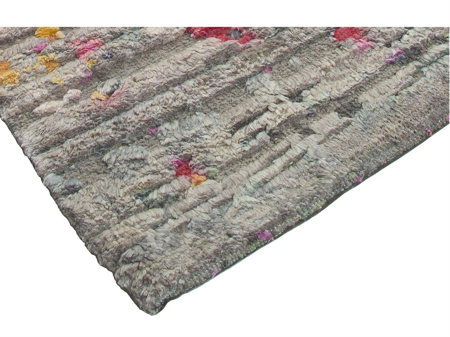 Harounian Rugs Intrigue Slate - Coral Area Rug