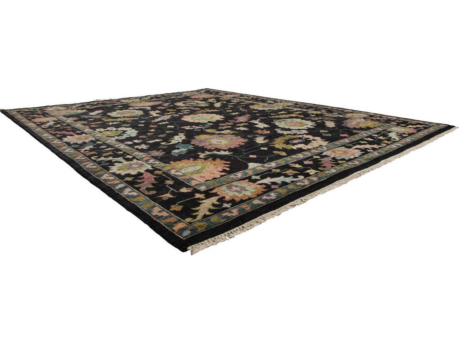 Harounian Rugs  Black - Mutli Area Rug