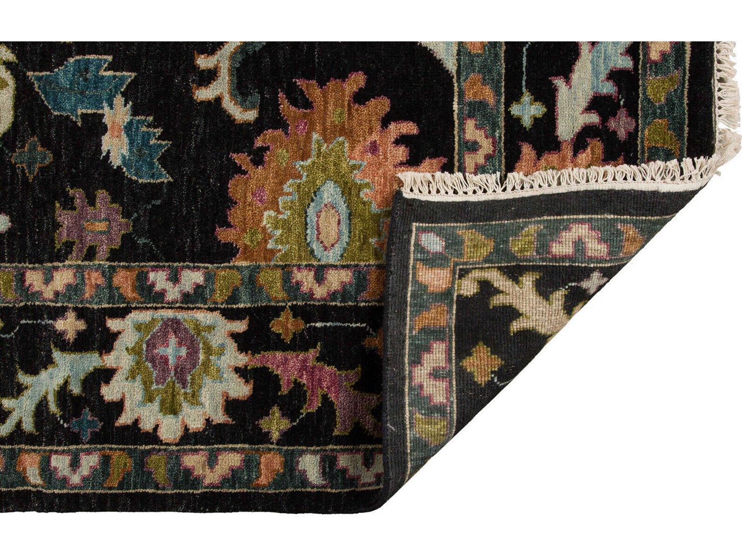 Harounian Rugs  Black - Mutli Area Rug