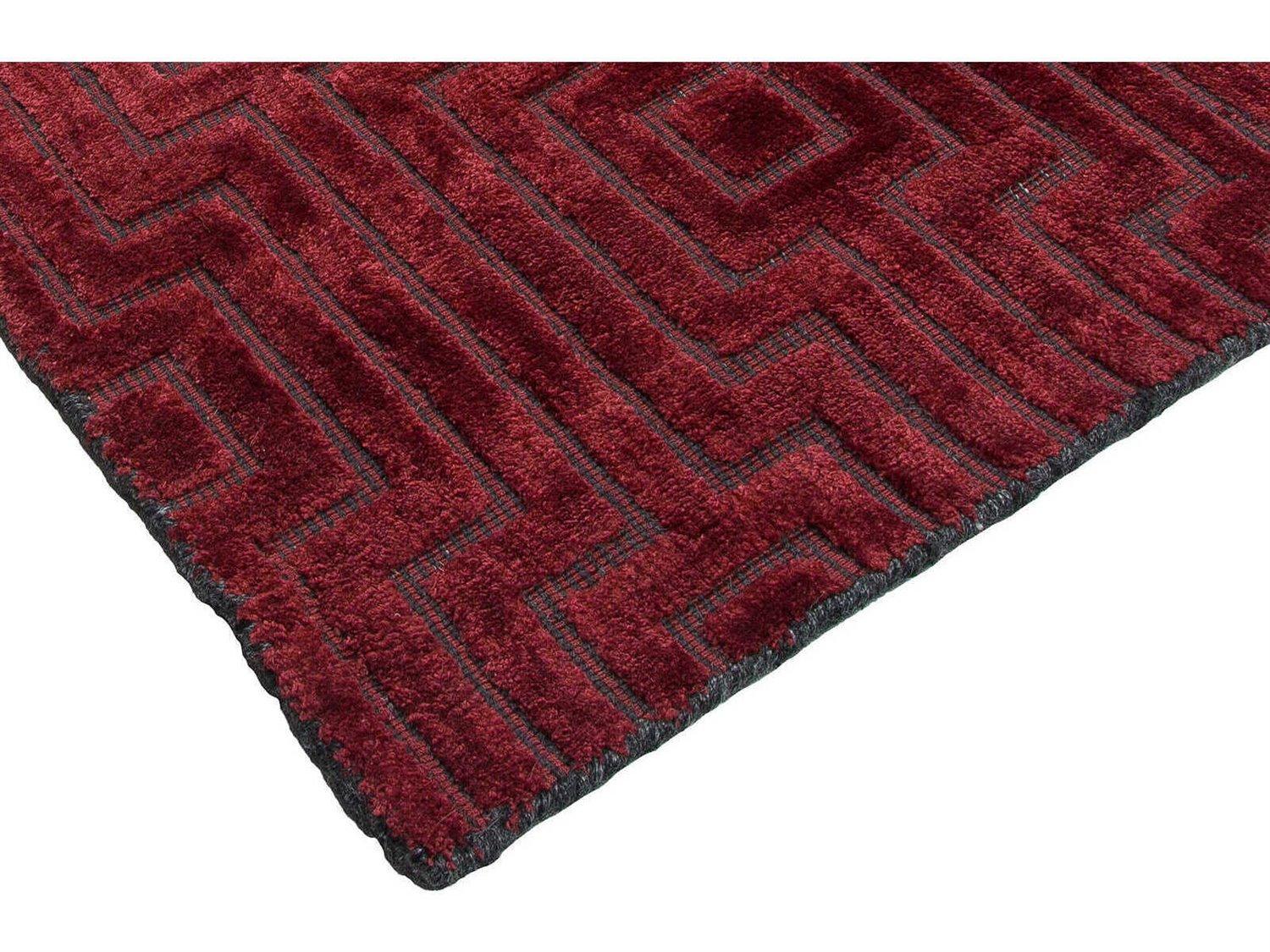 Harounian Rugs Latitude Burgundy Area Rug