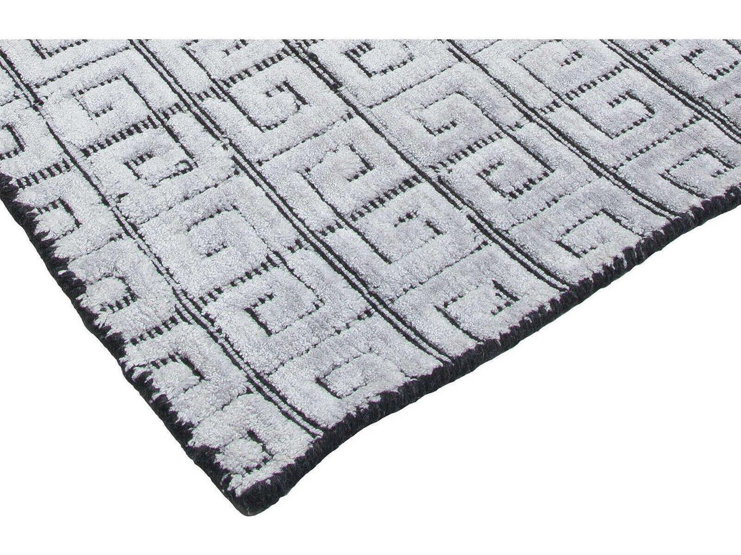 Harounian Rugs Latitude Black - Silver Area Rug