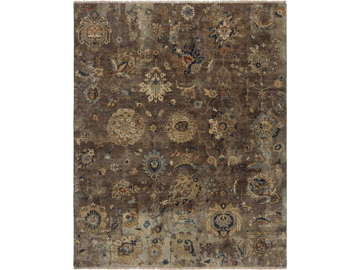 Harounian Rugs Premia  Brown Area Rug
