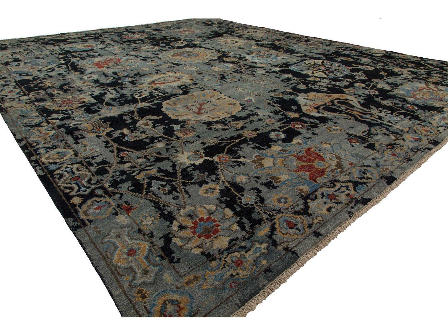 Harounian Rugs Premia  Black Area Rug