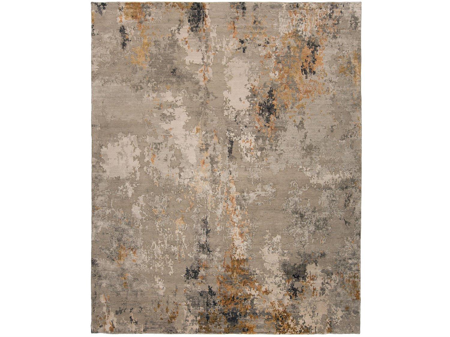 Harounian Rugs Rosewood Grey - Rust Area Rug