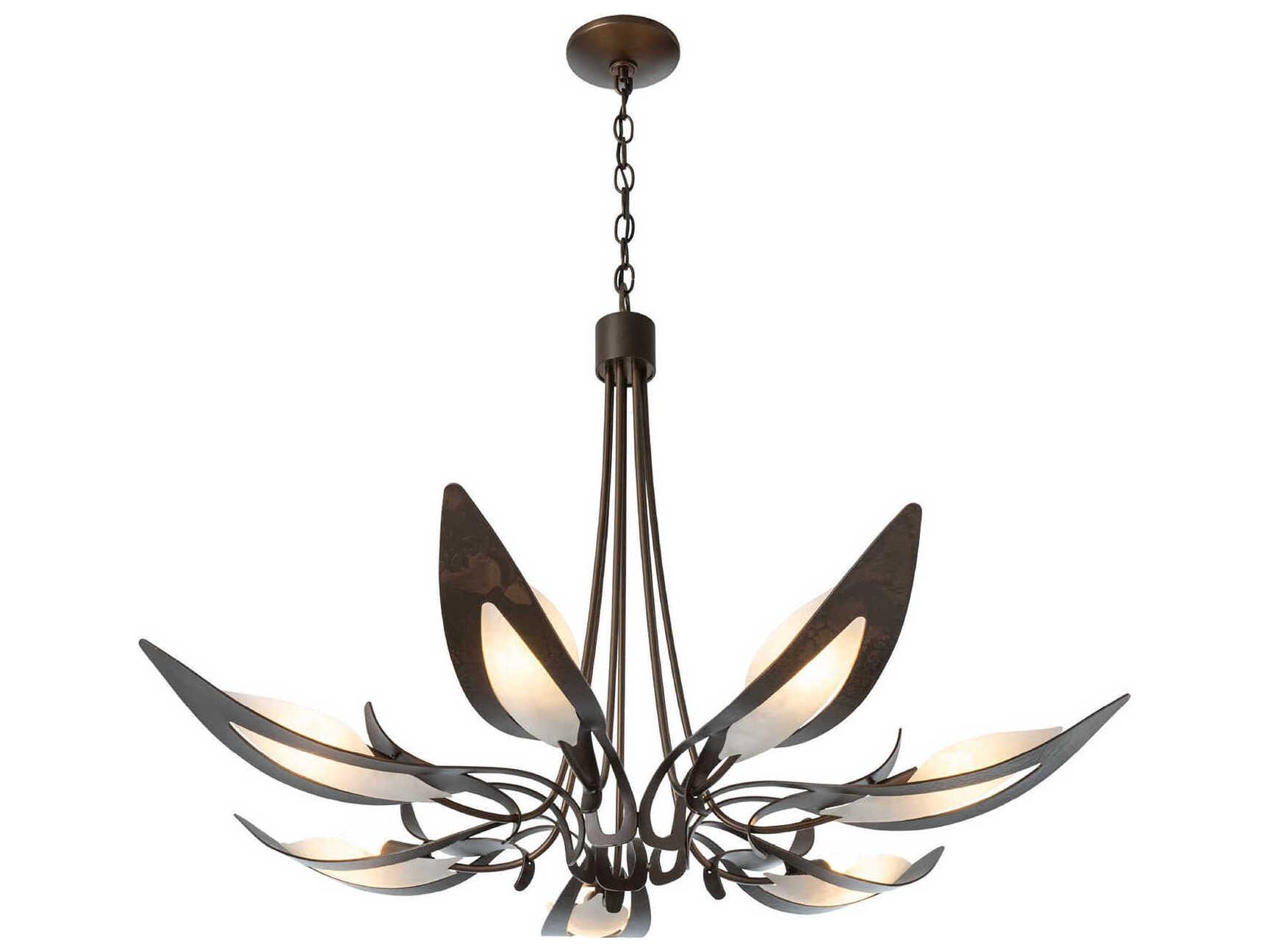 Hubbardton Forge Parasol 7-Light Candelabra Chandelier
