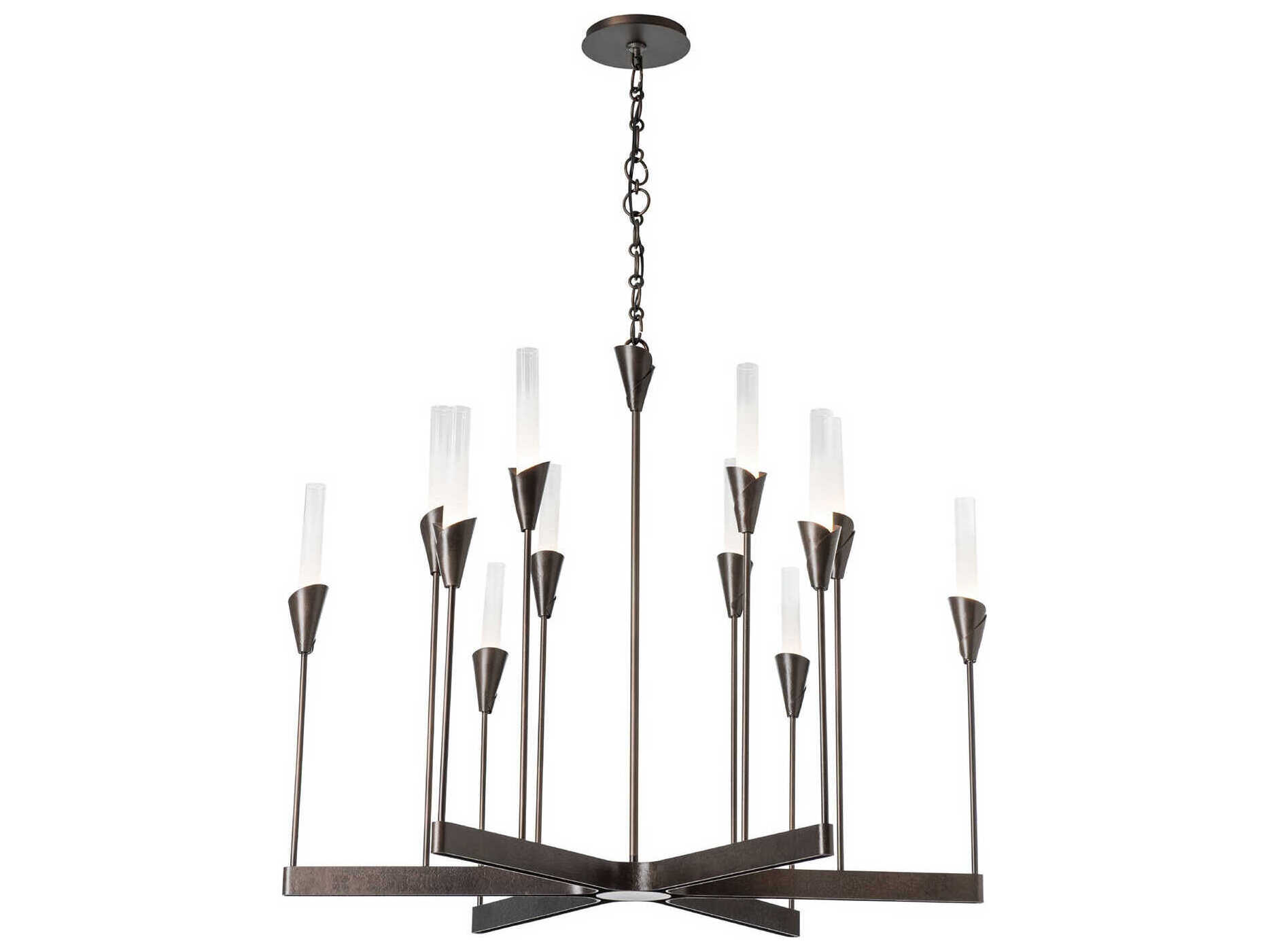 Hubbardton Forge Lilium 12-Light Chandelier