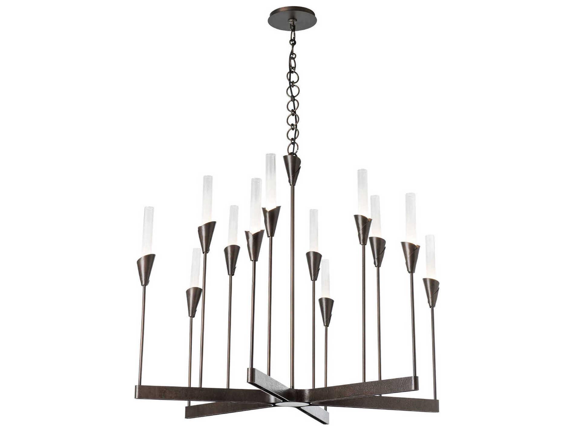 Hubbardton Forge Lilium 12-Light Chandelier