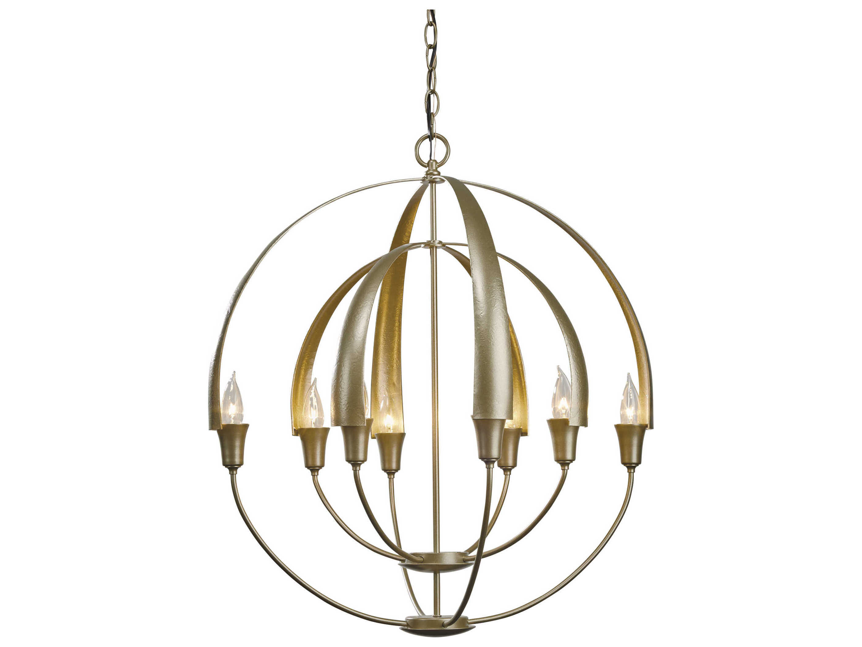 Hubbardton Forge Cirque 8-Light Linear Chandelier