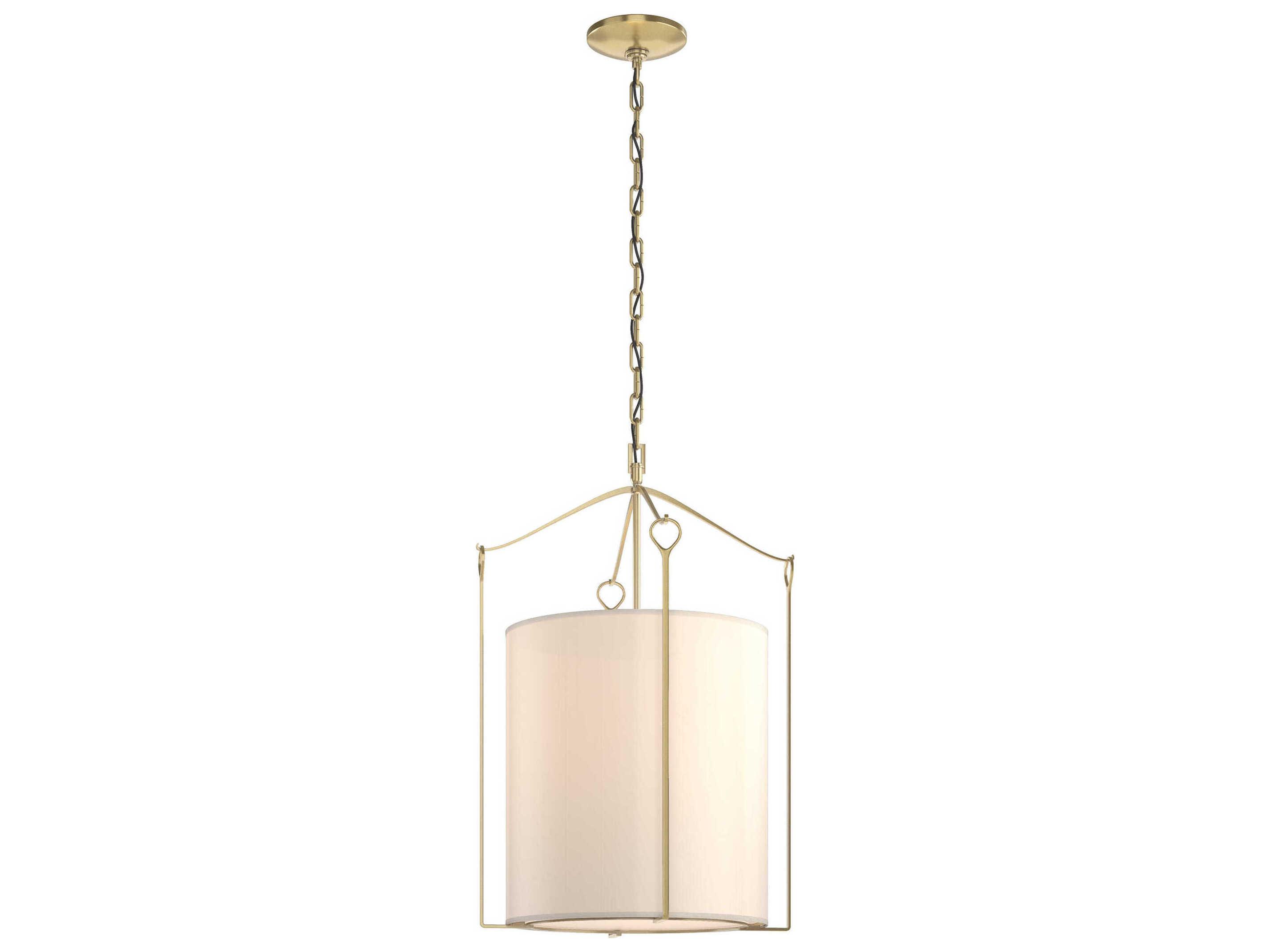 Hubbardton Forge Bow 3-Light Glass Drum Pendant